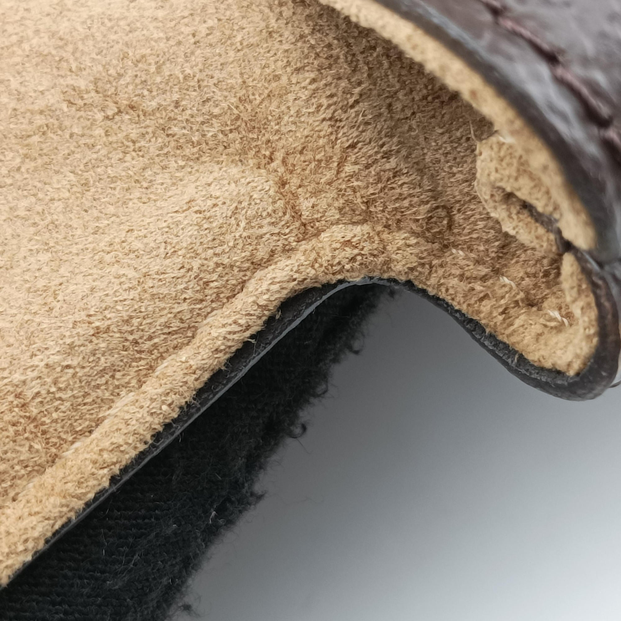 Pre-owned Louis Vuitton MARIGNAN brown×SESAME Monogram Canvas×calf leather M44544 shoulderbag | stylenewstar