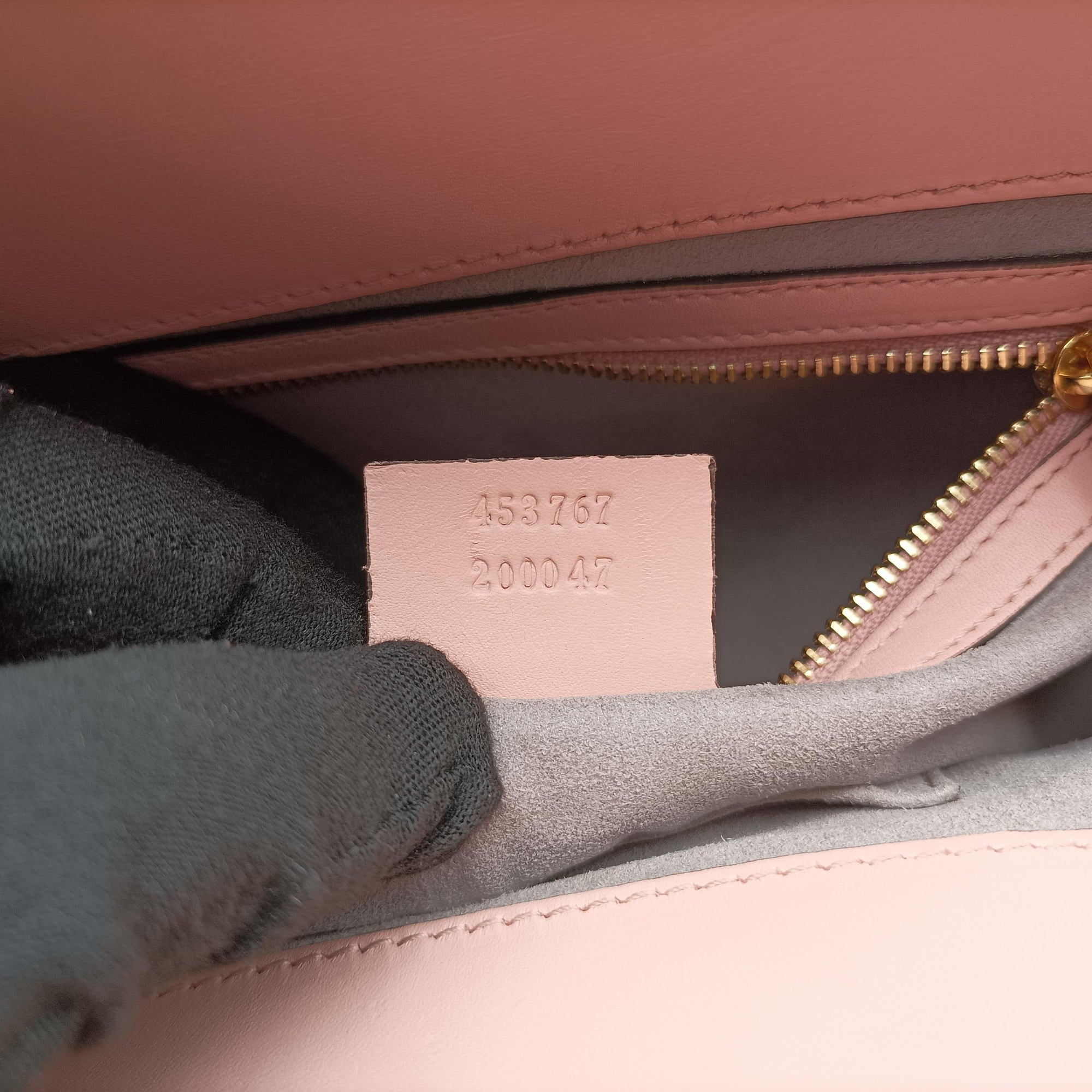 Pre-owned Gucci Bamboo Nymphaea Pink Leather 453767 shoulderbag | stylenewstar