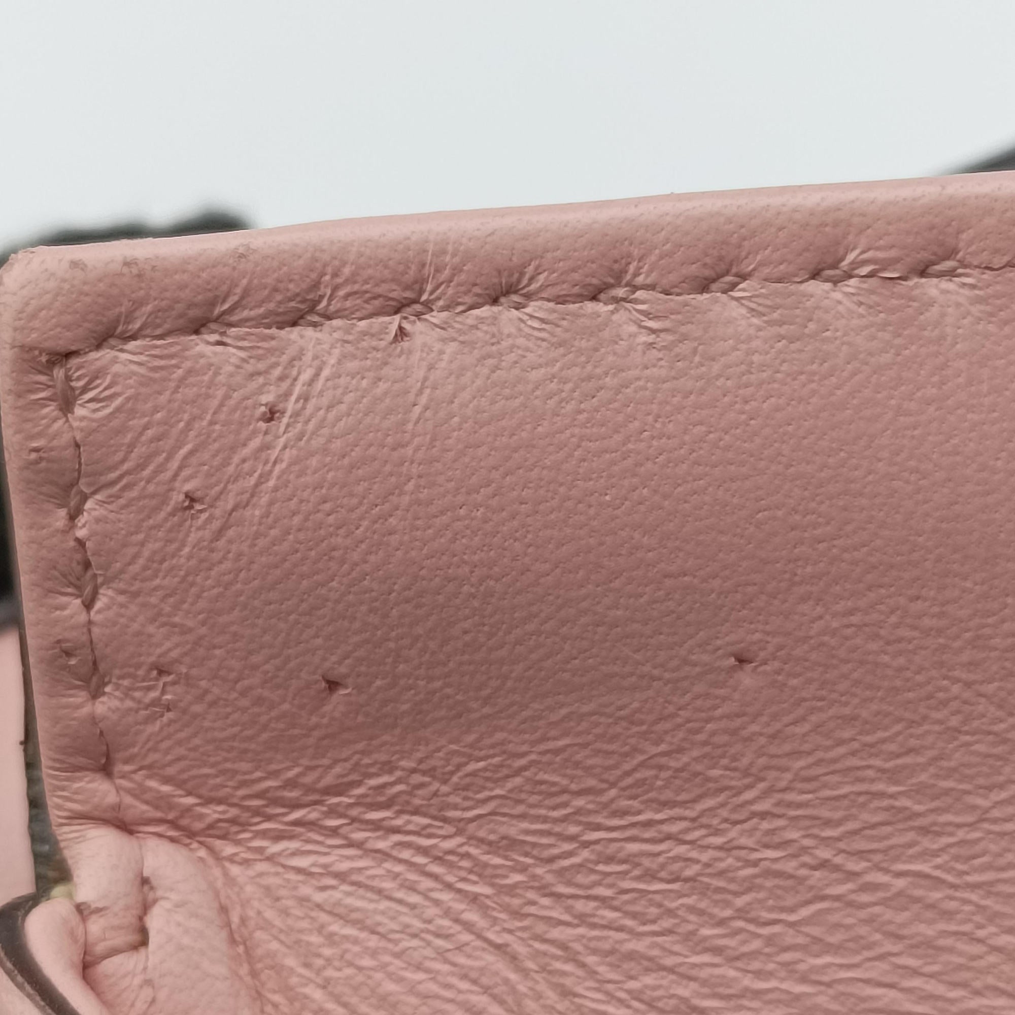 Pre-owned Gucci Bamboo Nymphaea Pink Leather 453767 shoulderbag | stylenewstar