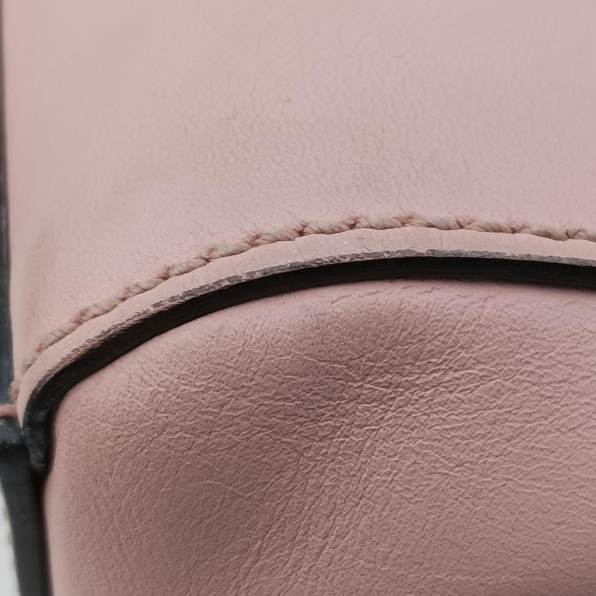 Pre-owned Gucci Bamboo Nymphaea Pink Leather 453767 shoulderbag | stylenewstar