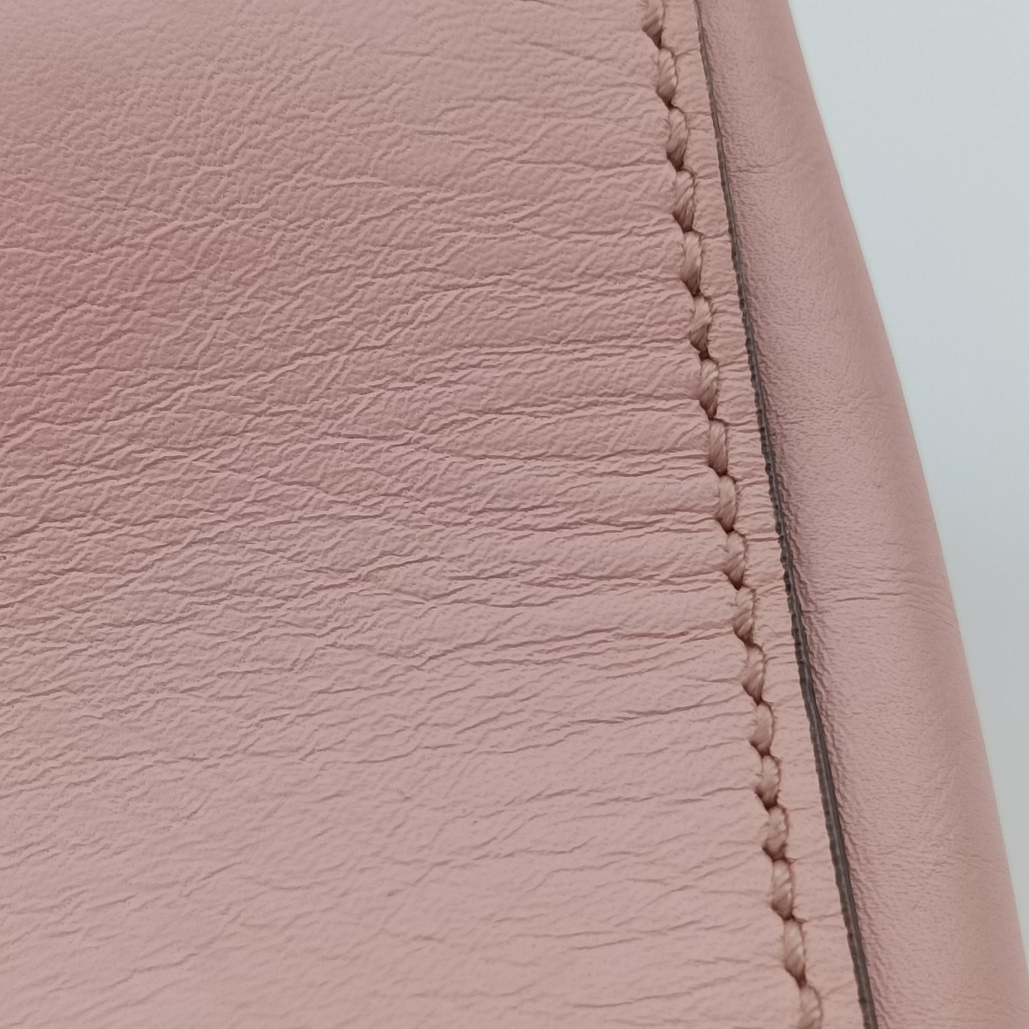 Pre-owned Gucci Bamboo Nymphaea Pink Leather 453767 shoulderbag | stylenewstar