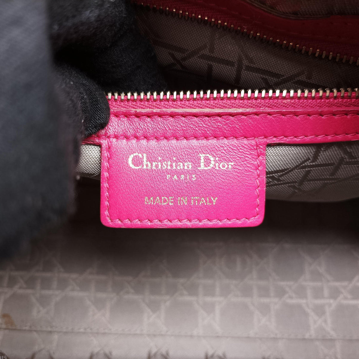 Secondhand Christian Dior Lady Dior Black lambskin  shoulderbag | stylenewstar