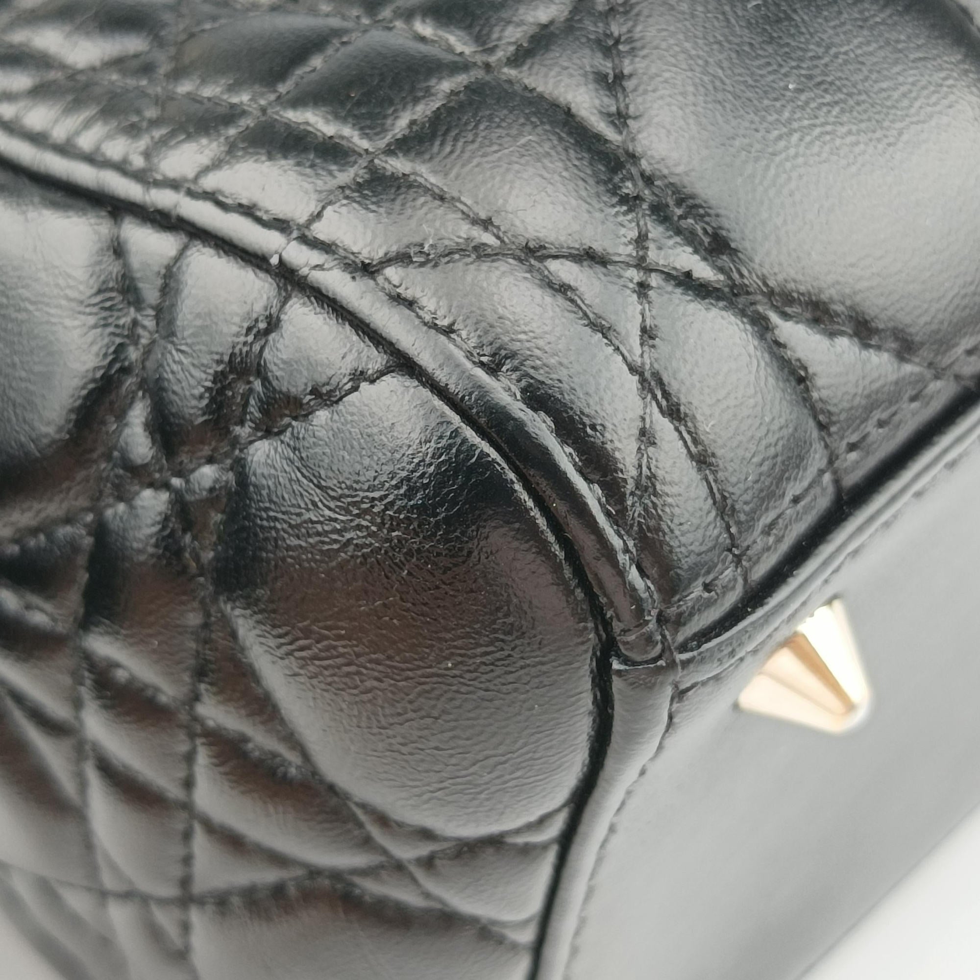 Secondhand Christian Dior Lady Dior Black lambskin  shoulderbag | stylenewstar
