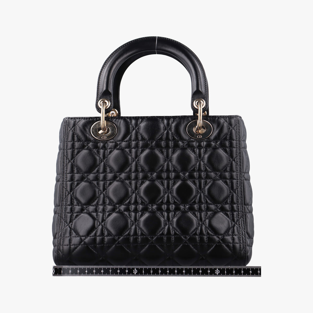 Secondhand Christian Dior Lady Dior Black lambskin  shoulderbag | stylenewstar