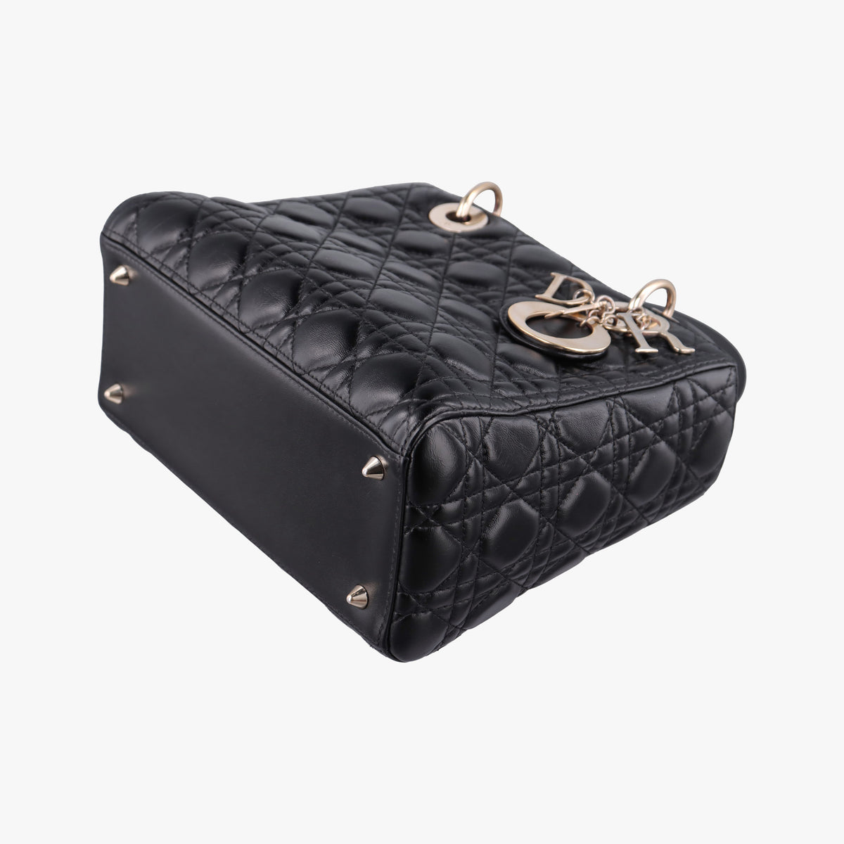 Secondhand Christian Dior Lady Dior Black lambskin  shoulderbag | stylenewstar