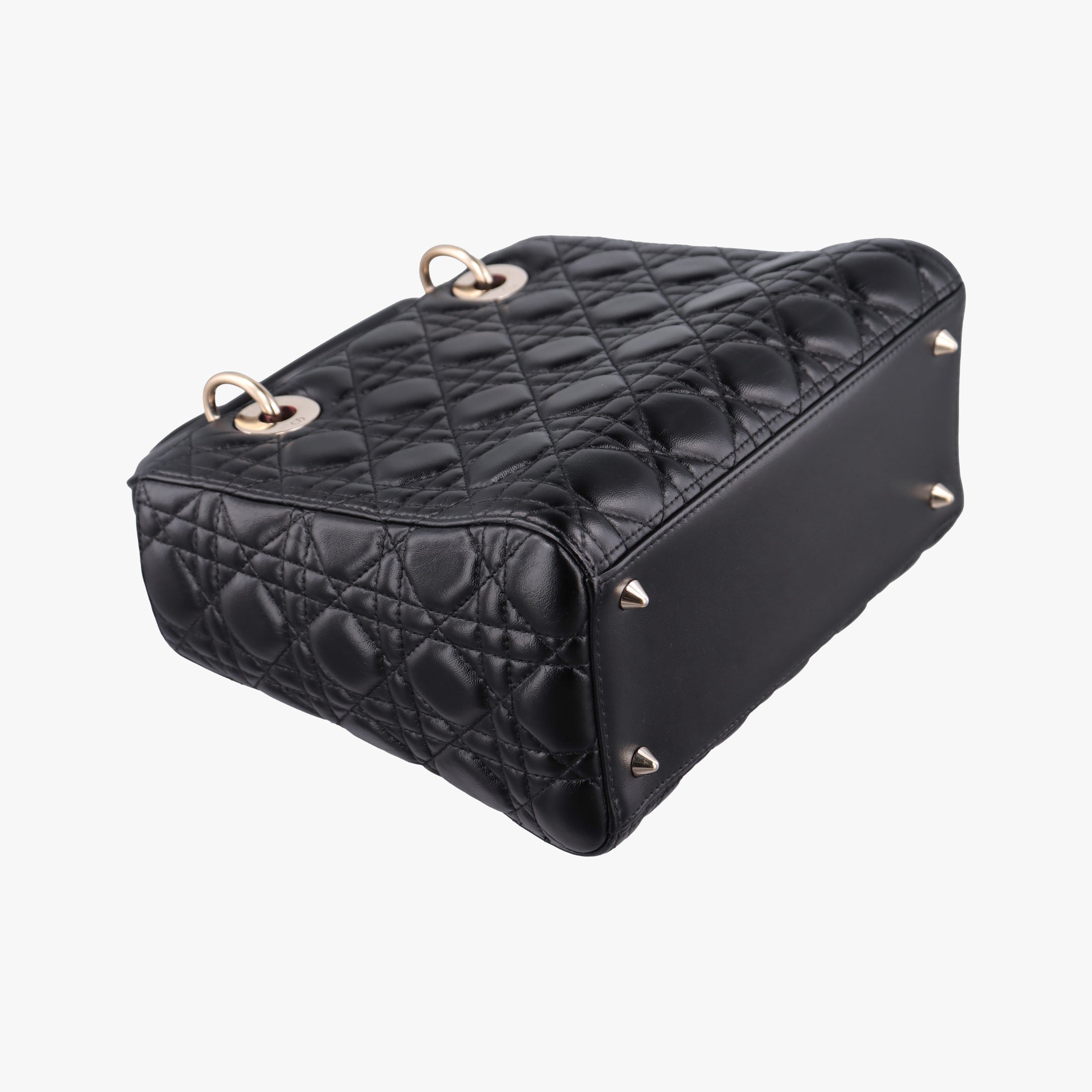 Secondhand Christian Dior Lady Dior Black lambskin  shoulderbag | stylenewstar