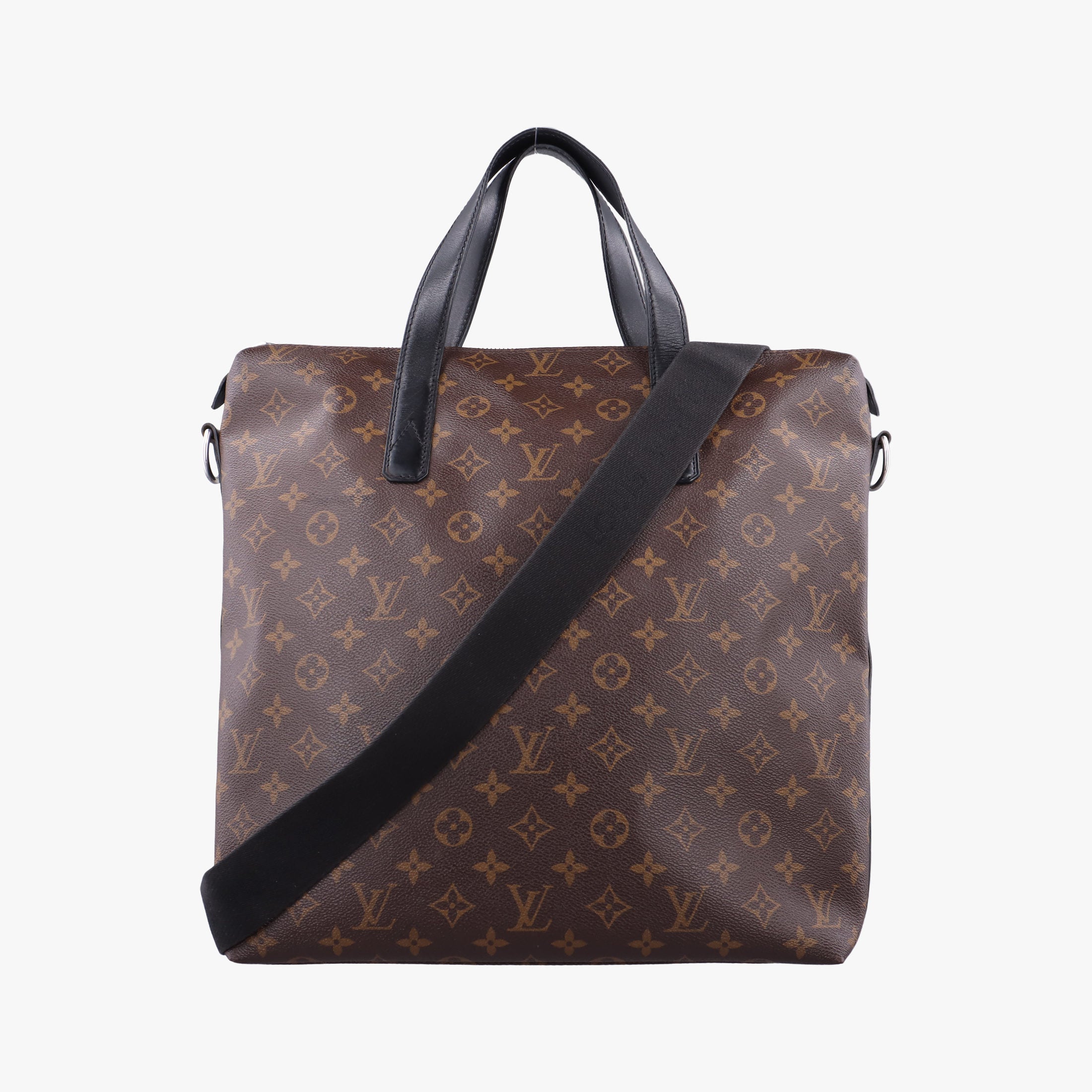 Pre-owned Louis Vuitton KITAN brown Monogram Canvas M40388 shoulderbag | stylenewstar