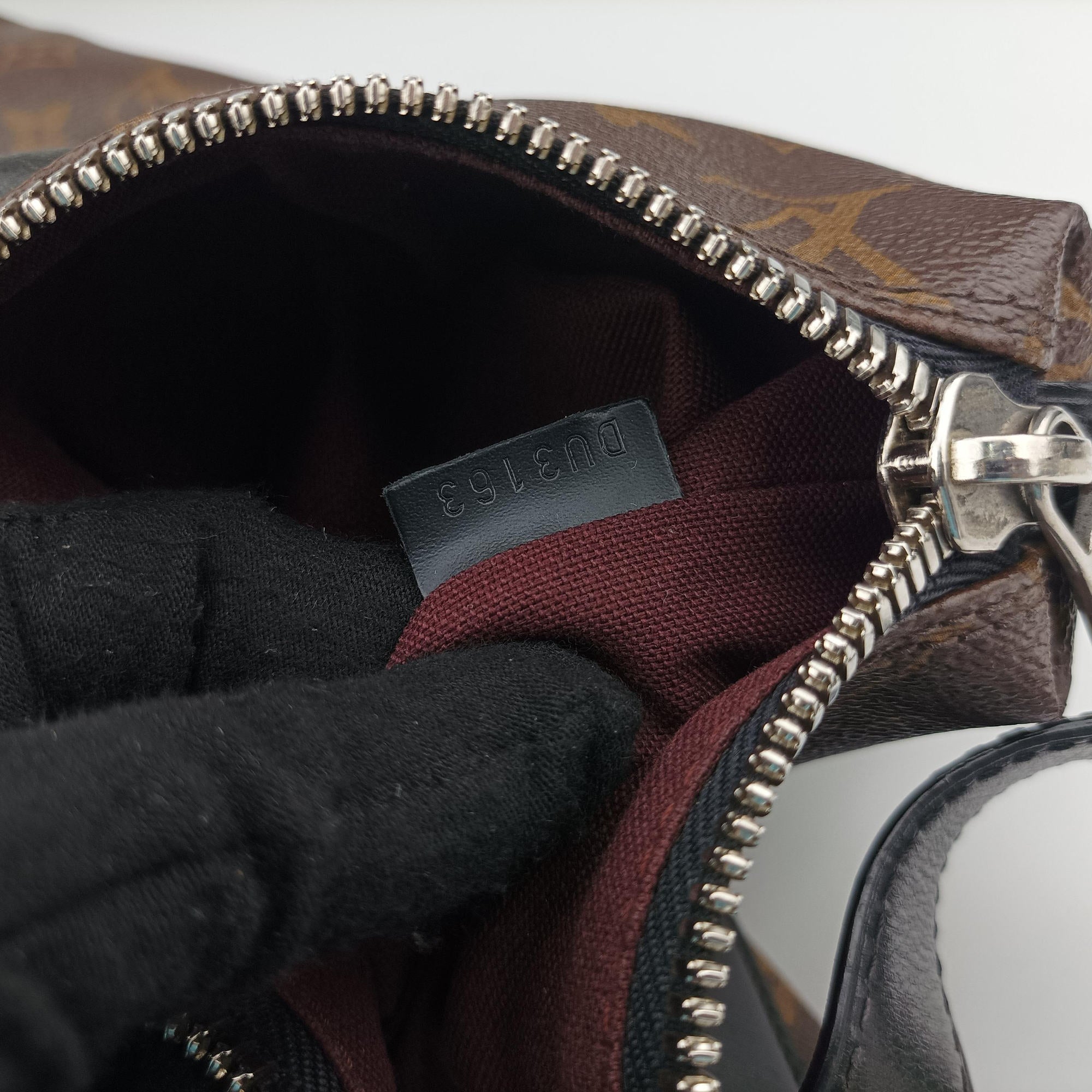 Pre-owned Louis Vuitton KITAN brown Monogram Canvas M40388 shoulderbag | stylenewstar