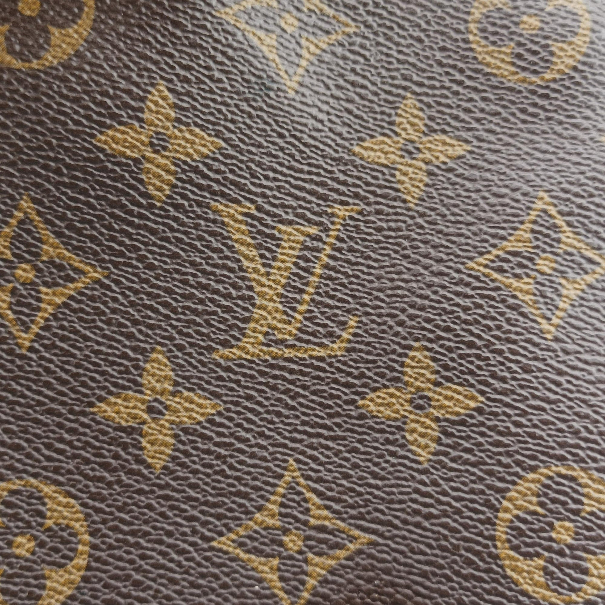 Pre-owned Louis Vuitton KITAN brown Monogram Canvas M40388 shoulderbag | stylenewstar