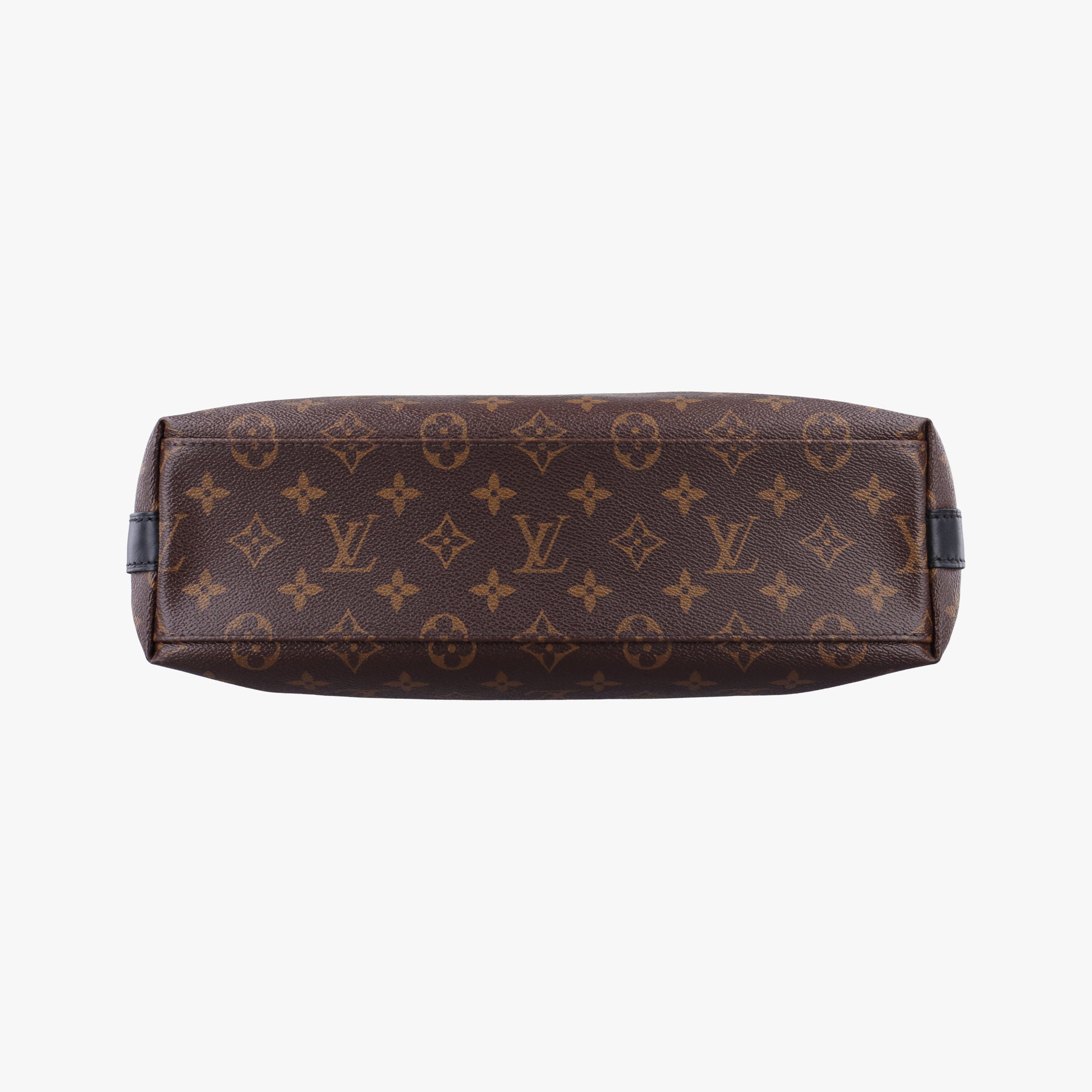 Pre-owned Louis Vuitton KITAN brown Monogram Canvas M40388 shoulderbag | stylenewstar