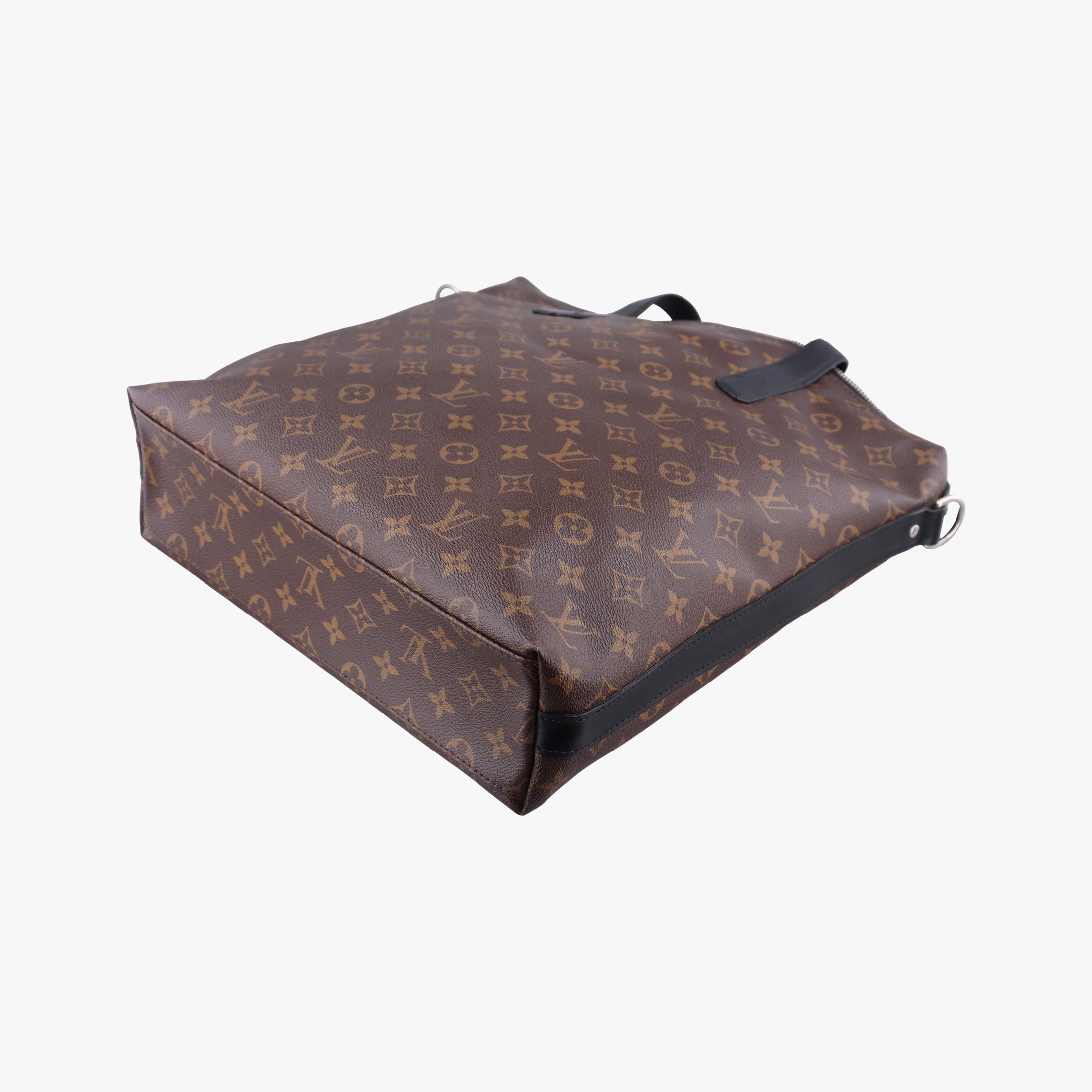 Pre-owned Louis Vuitton KITAN brown Monogram Canvas M40388 shoulderbag | stylenewstar