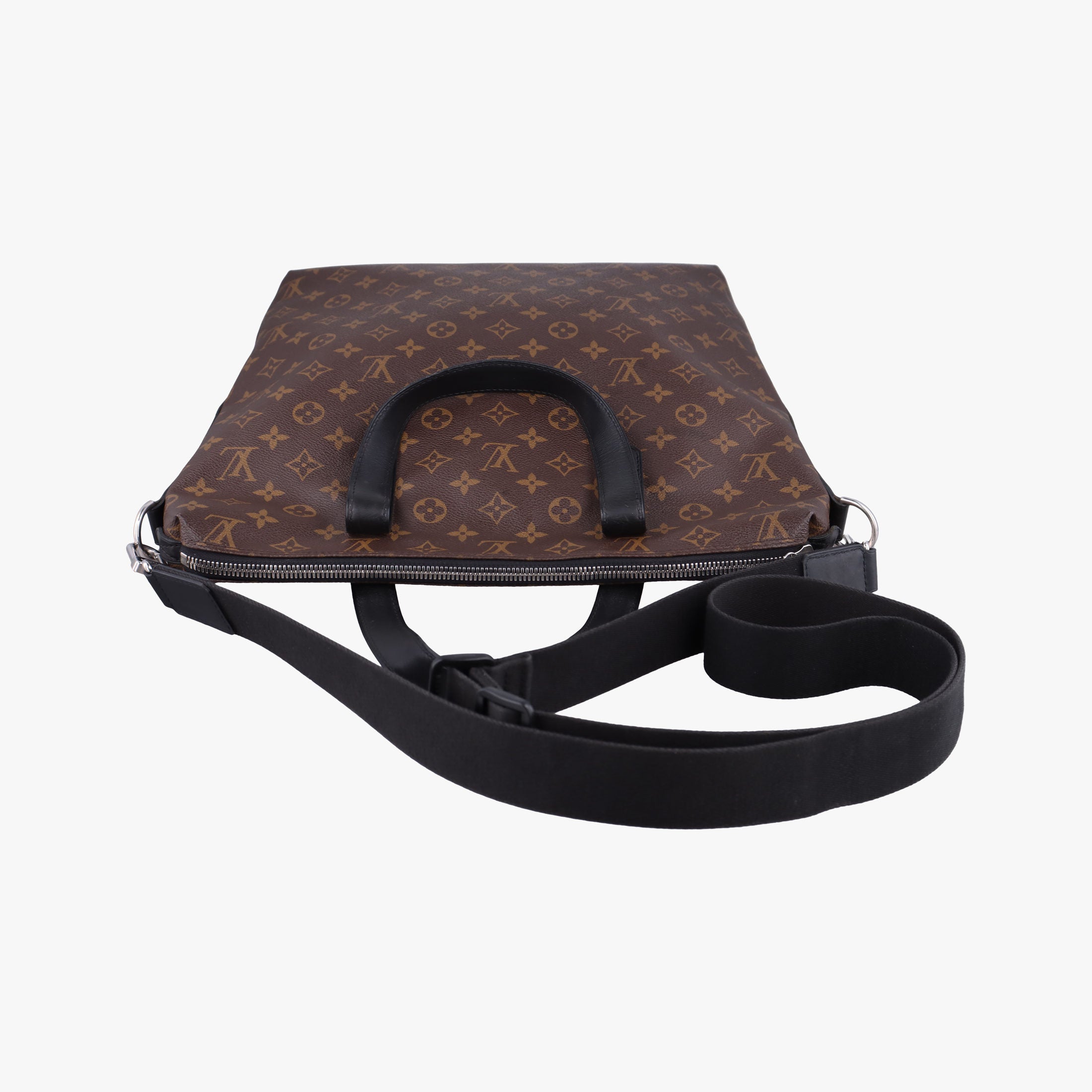 Pre-owned Louis Vuitton KITAN brown Monogram Canvas M40388 shoulderbag | stylenewstar