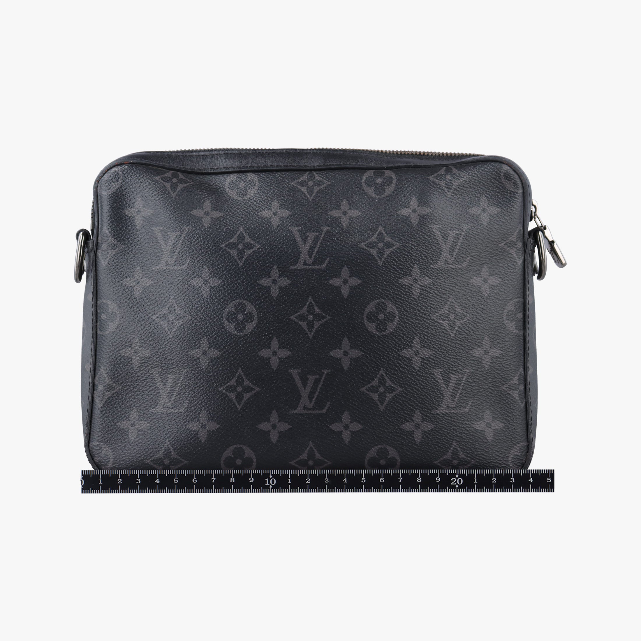 Pre-owned Louis Vuitton Trio Messenger black Monogram Eclipse Reverse M69443 shoulderbag | stylenewstar