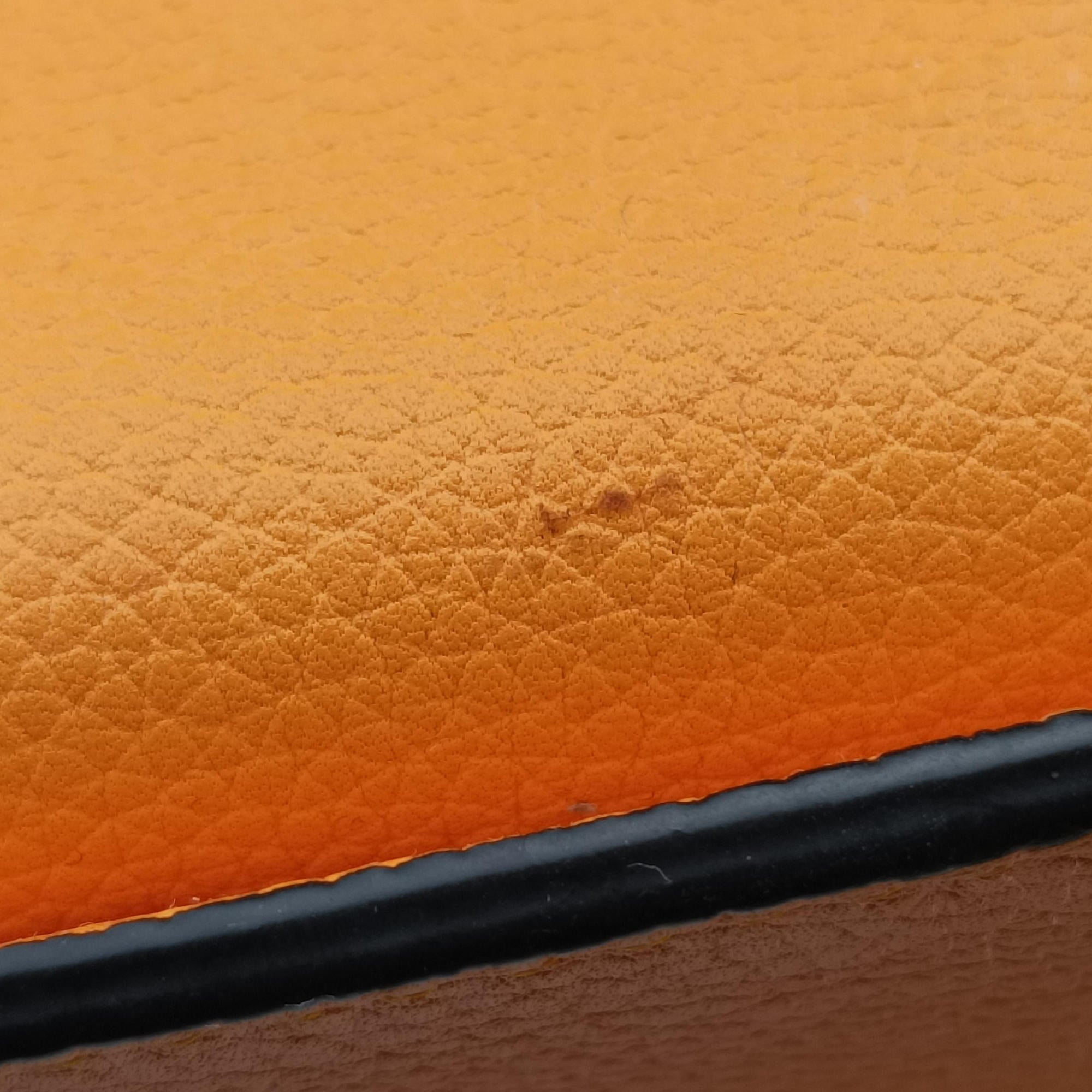 Pre-owned Loewe Hammock Drawstring Mini Orange Leather  shoulderbag | stylenewstar