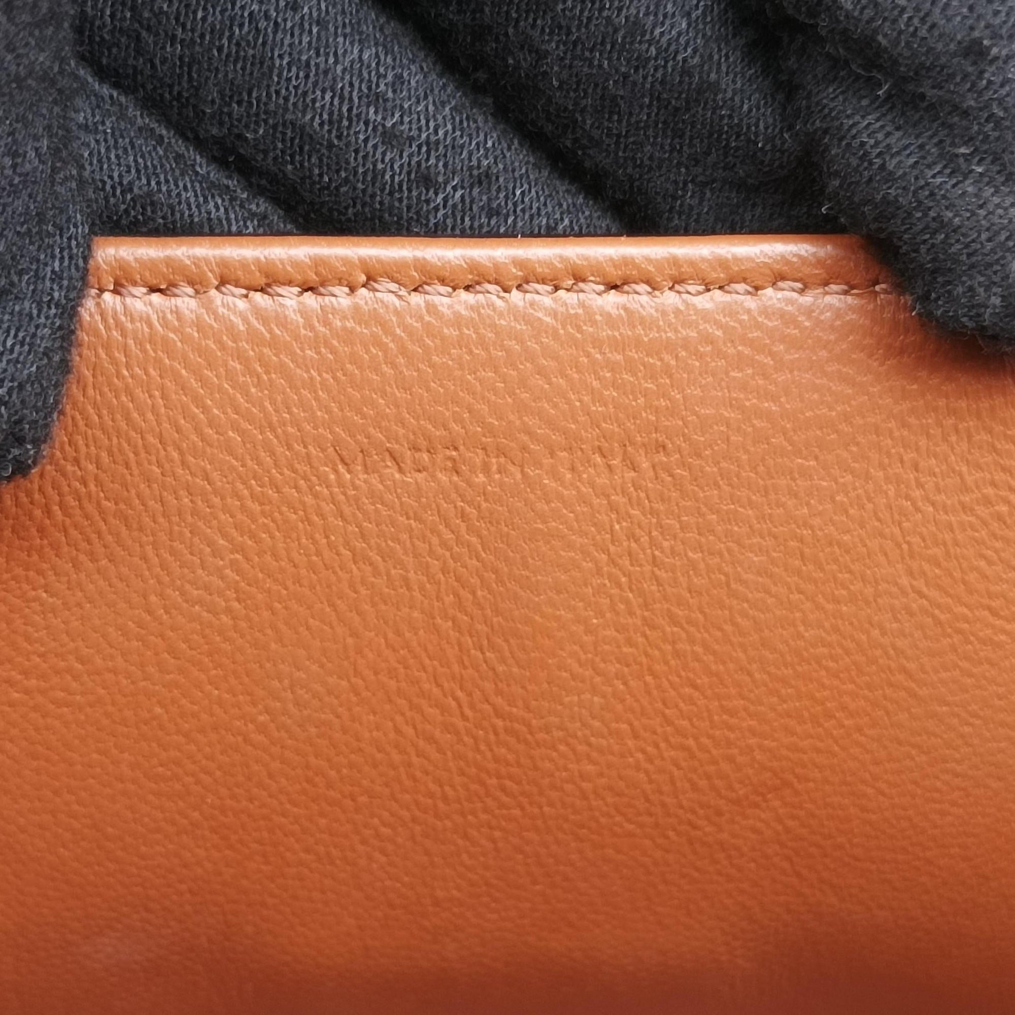 Pre-owned Celine Claude Triomphe Brown PVC coated canvas  shoulderbag | stylenewstar