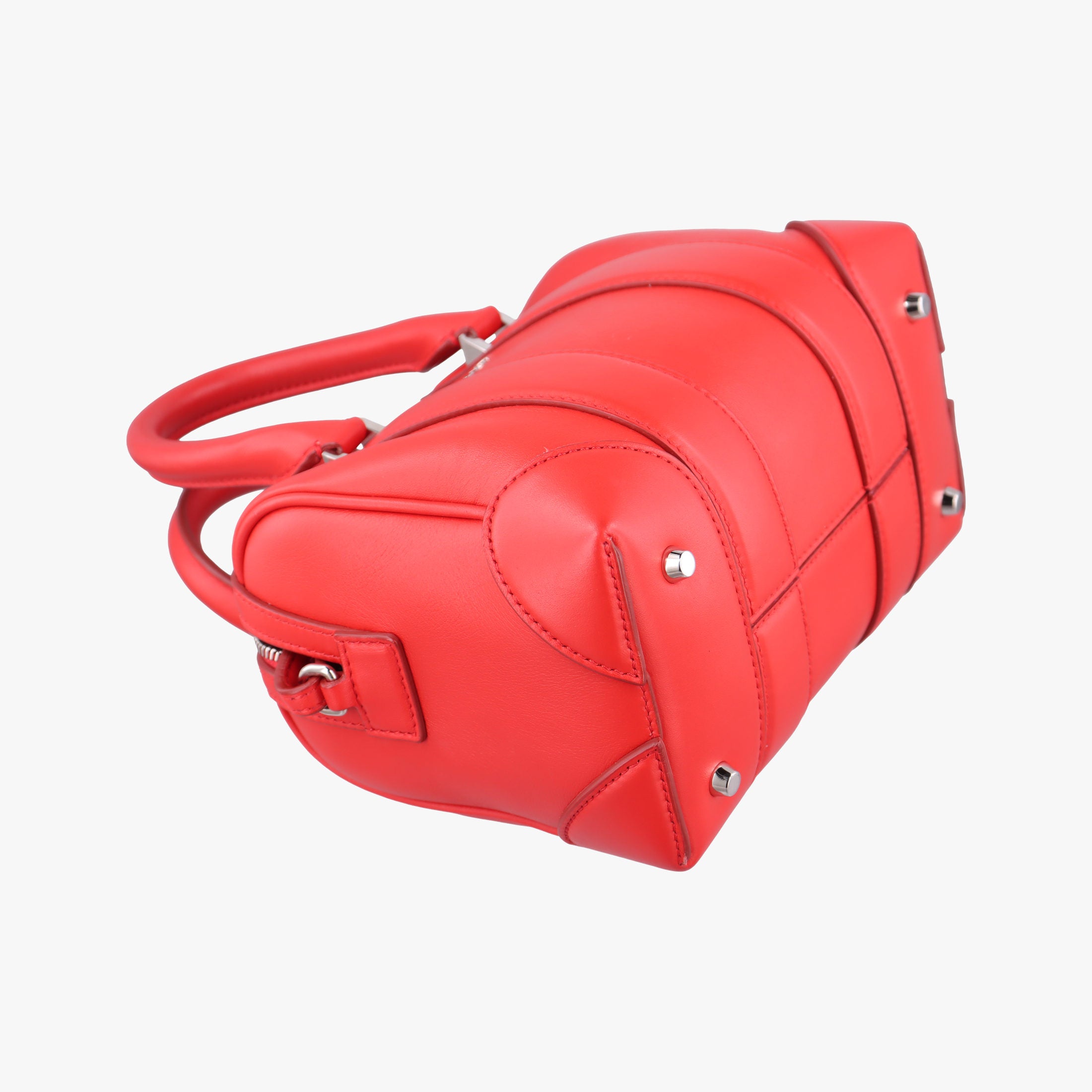 Pre-owned Givenchy Lucrezia MINI Red Leather  shoulderbag | stylenewstar
