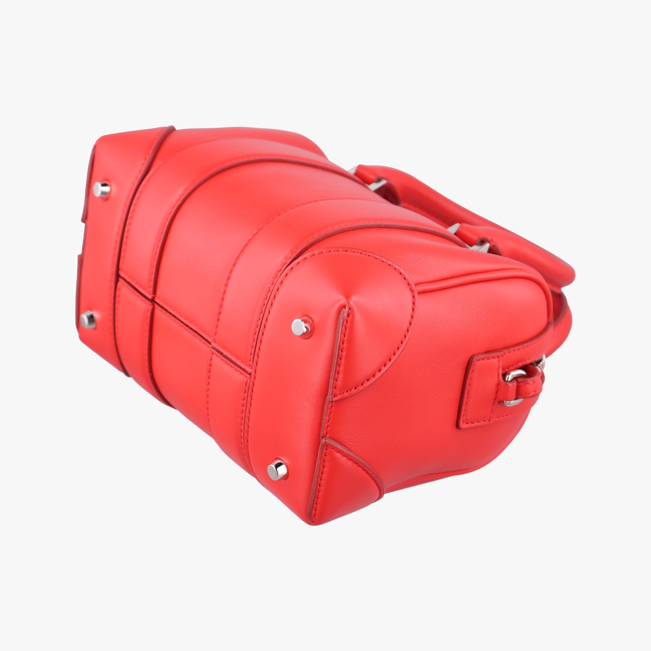 Pre-owned Givenchy Lucrezia MINI Red Leather  shoulderbag | stylenewstar