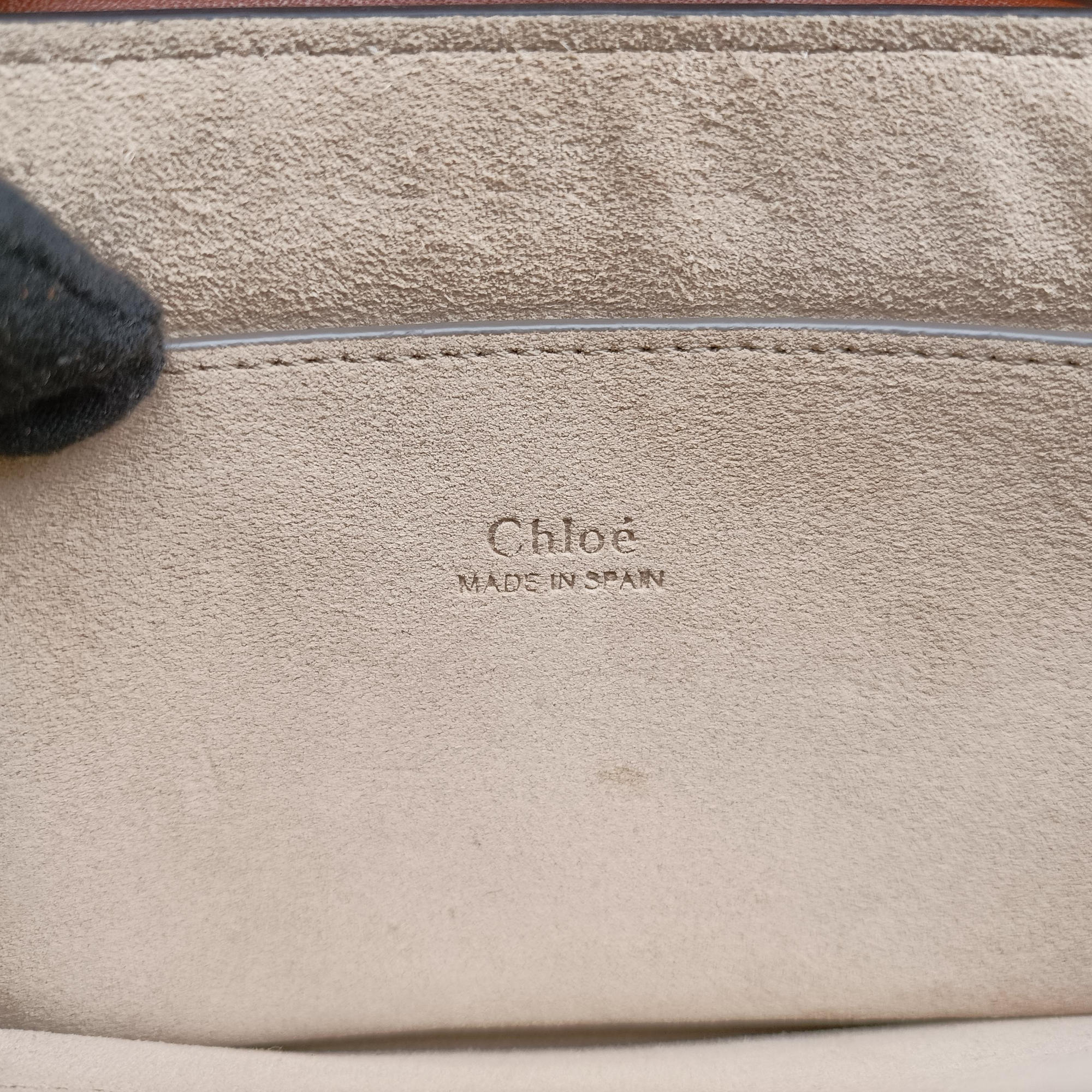 Pre-owned Chloe FAYE Brown Suede × leather  shoulderbag | stylenewstar