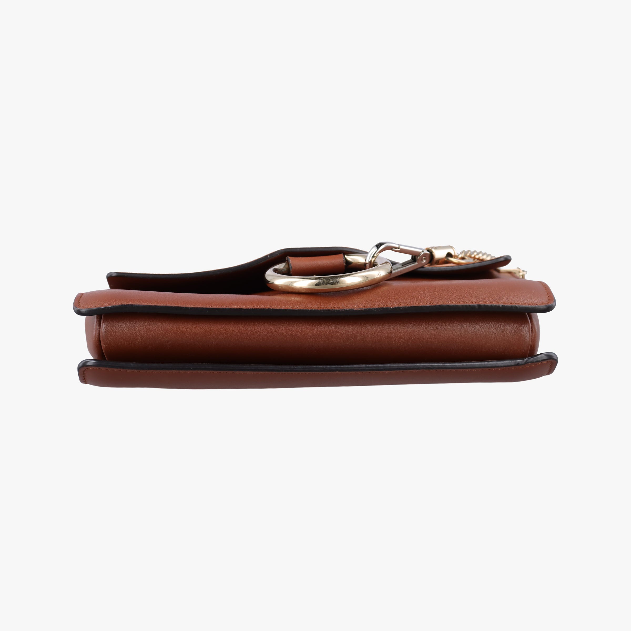 Pre-owned Chloe FAYE Brown Suede × leather  shoulderbag | stylenewstar