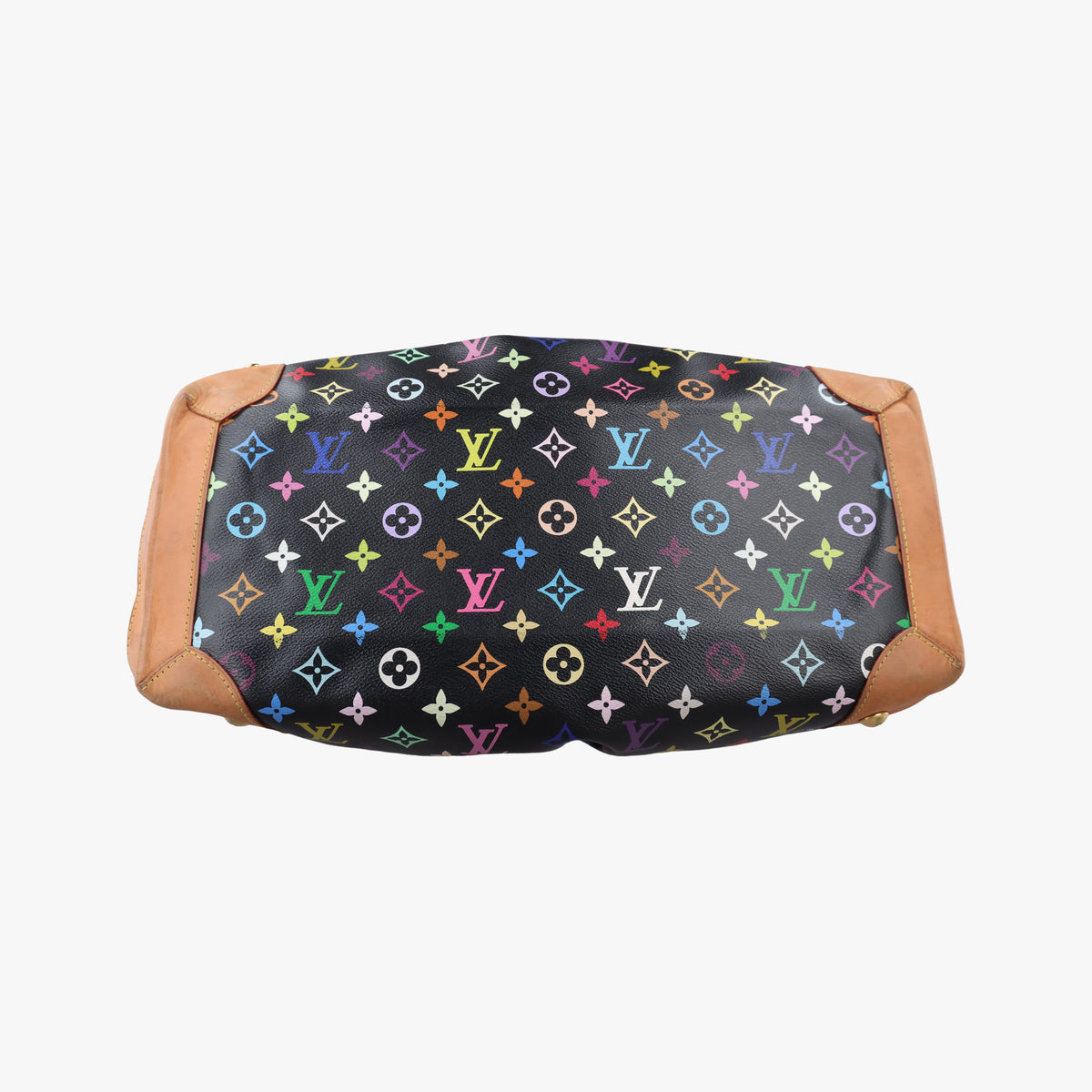 Pre-owned Louis Vuitton URSULA Noir Monogram Multicolor M40124 handbag | stylenewstar