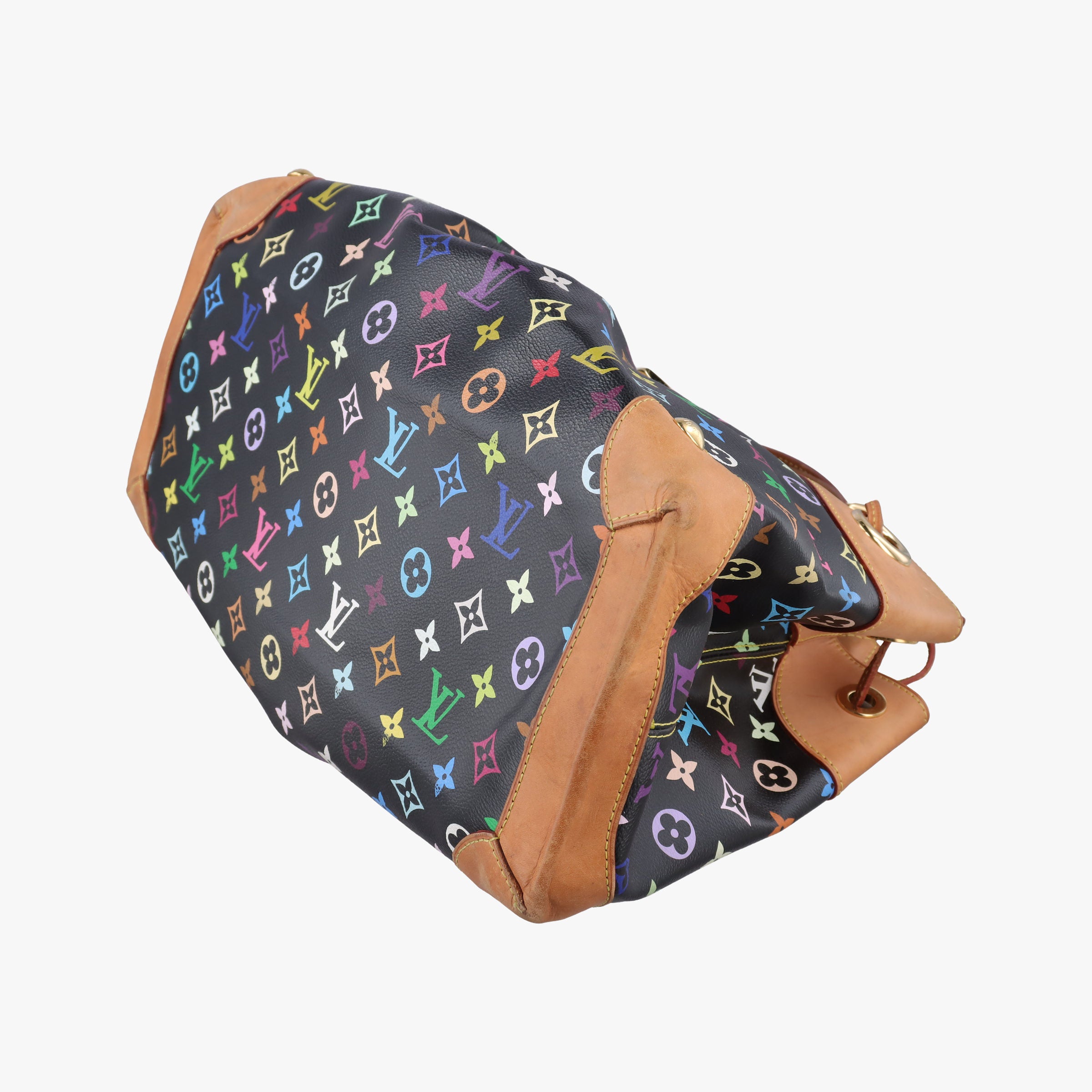 Pre-owned Louis Vuitton URSULA Noir Monogram Multicolor M40124 handbag | stylenewstar