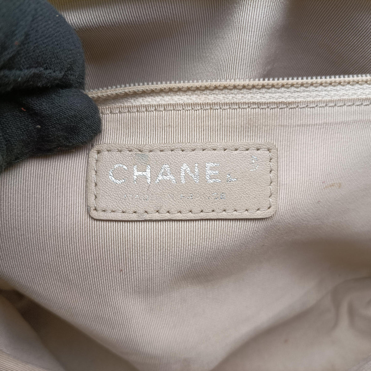 Vintage Chanel Boy Chanel Matelasse Coco Mark Navy lambskin A90164 shoulderbag | stylenewstar