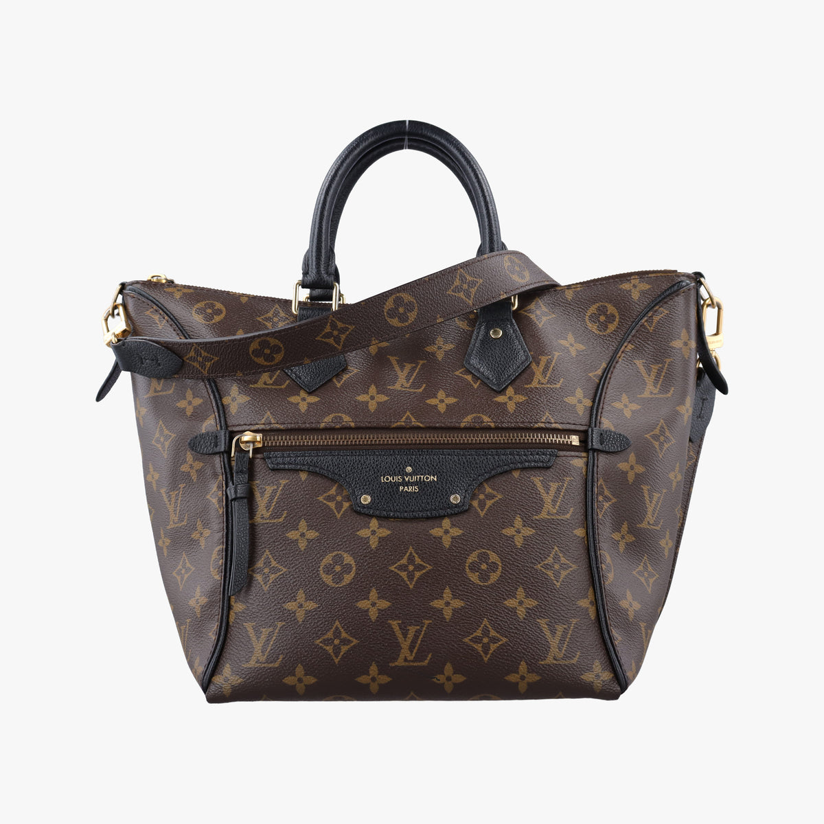Pre-owned Louis Vuitton Tournel PM Noir Monogram canvas M44057 shoulderbag | stylenewstar