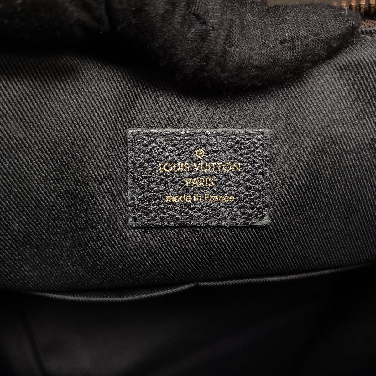 Pre-owned Louis Vuitton Tournel PM Noir Monogram canvas M44057 shoulderbag | stylenewstar