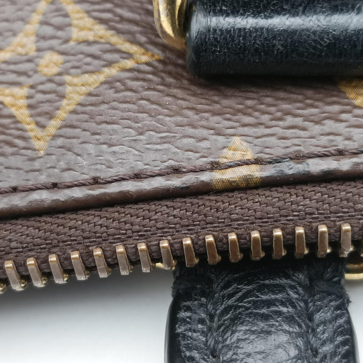 Pre-owned Louis Vuitton Tournel PM Noir Monogram canvas M44057 shoulderbag | stylenewstar