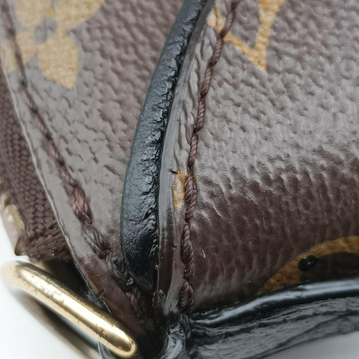 Pre-owned Louis Vuitton Tournel PM Noir Monogram canvas M44057 shoulderbag | stylenewstar
