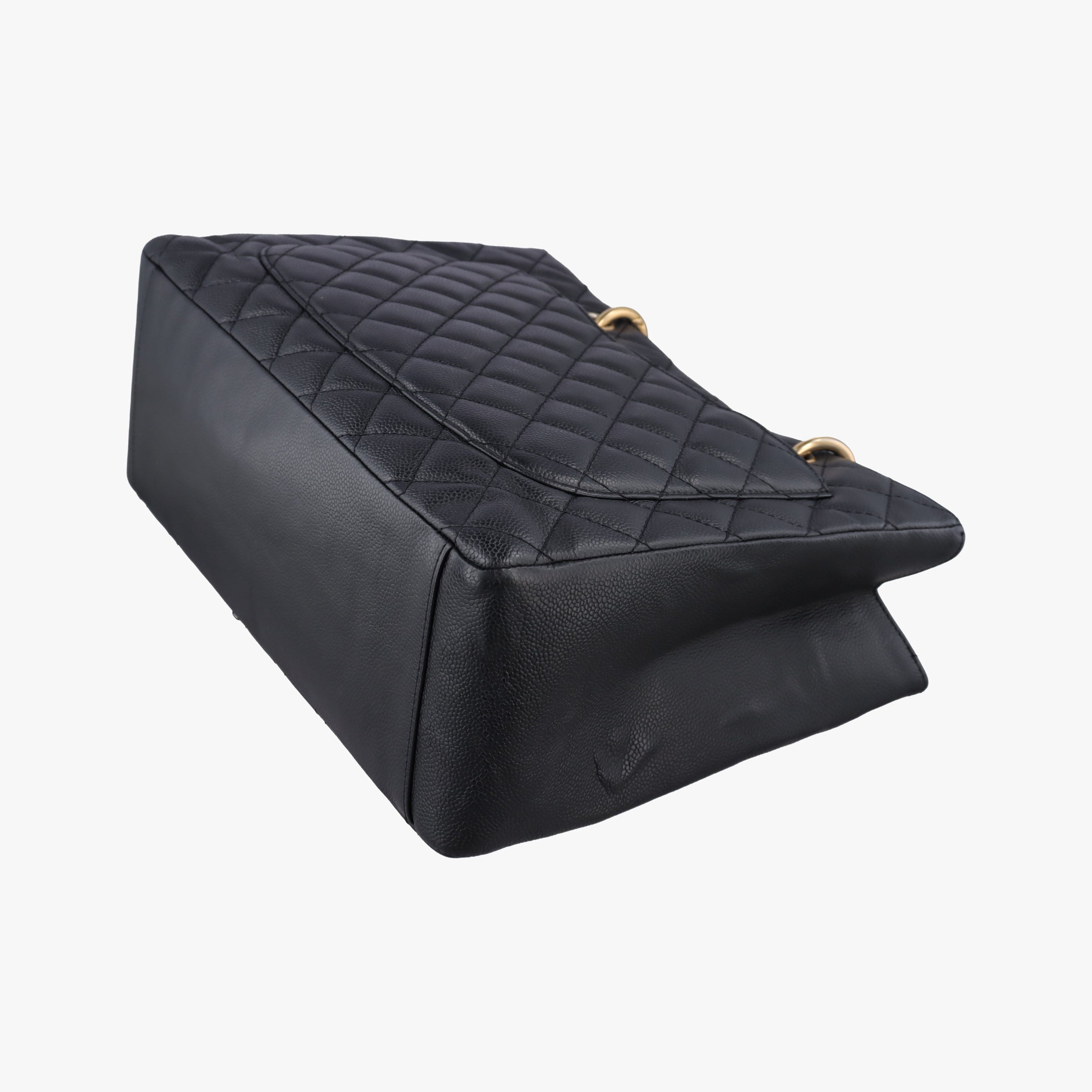 Pre-owned Chanel Matelasse Cocomark GST Black caviar skin A20995 shoulderbag | stylenewstar