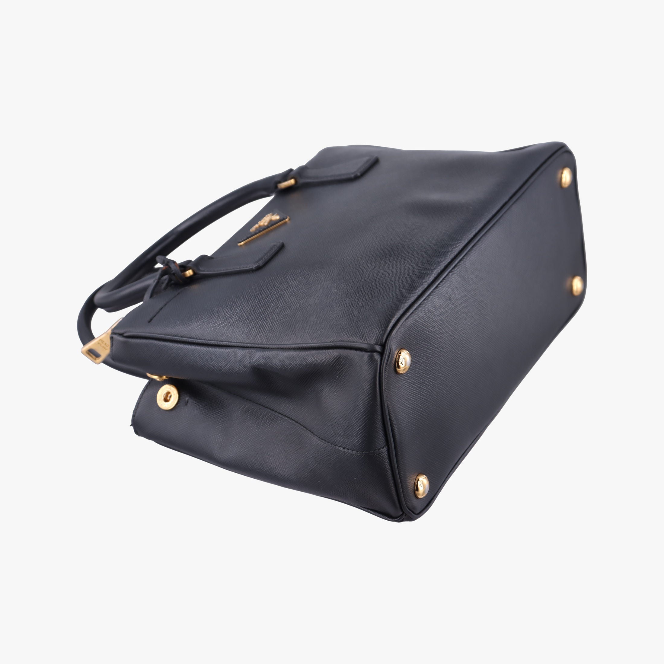 Vintage Prada Galleria Black SAFFIANO Leather BN2274 shoulderbag | stylenewstar