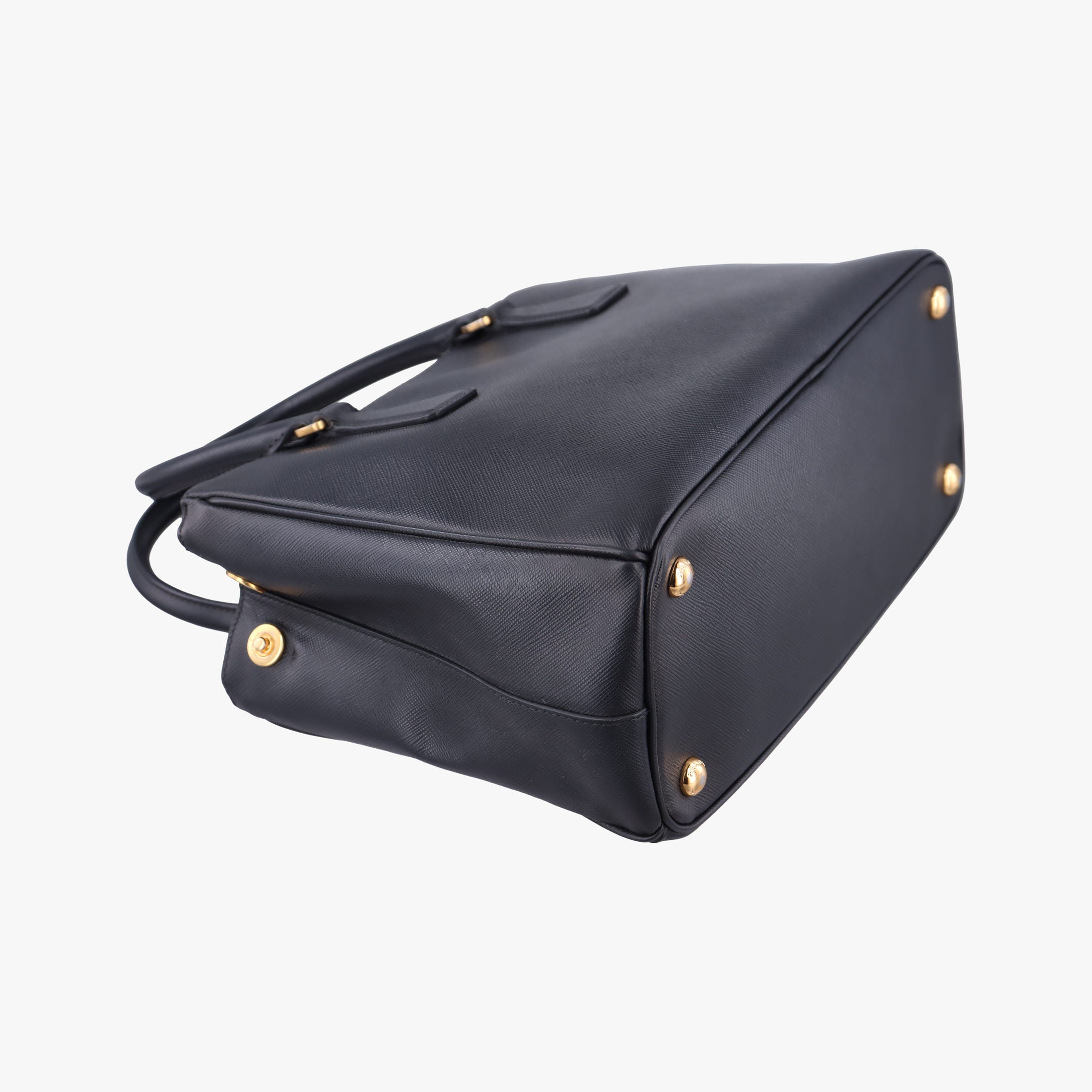 Vintage Prada Galleria Black SAFFIANO Leather BN2274 shoulderbag | stylenewstar