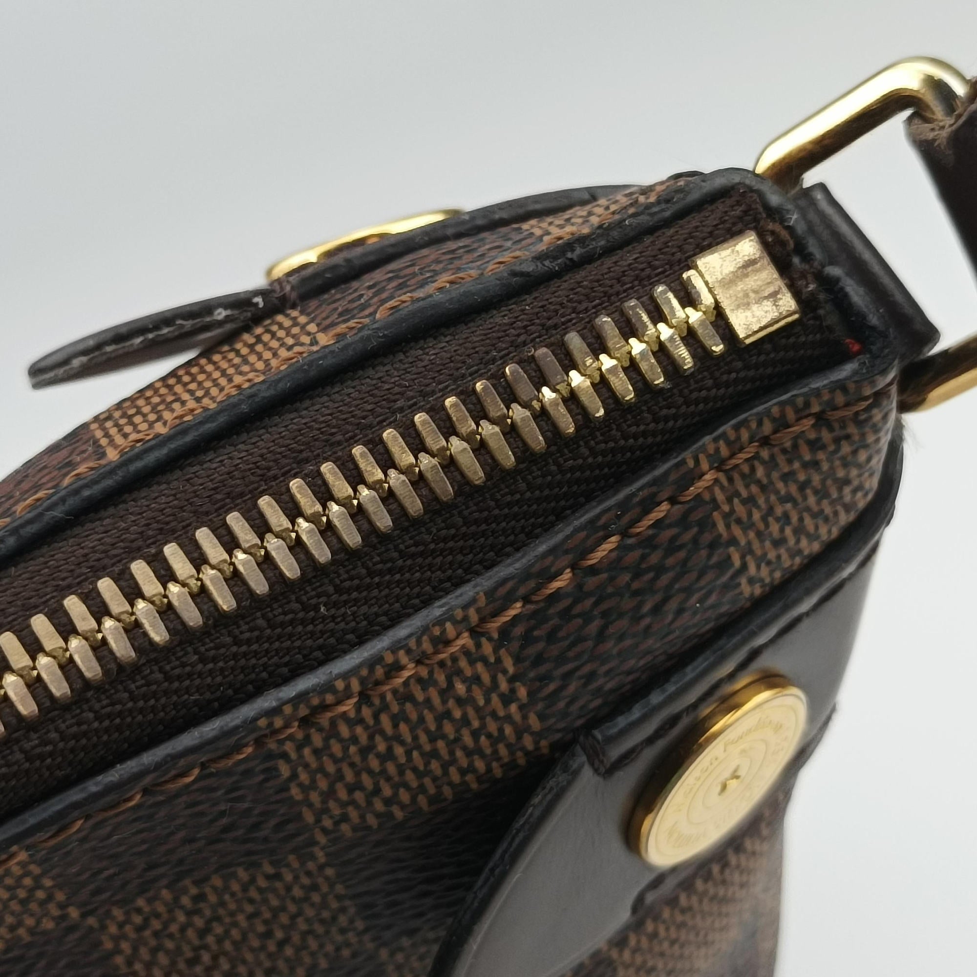 Pre-owned Louis Vuitton DAMIER EBENE Damier Canvas N41425 shoulderbag | stylenewstar