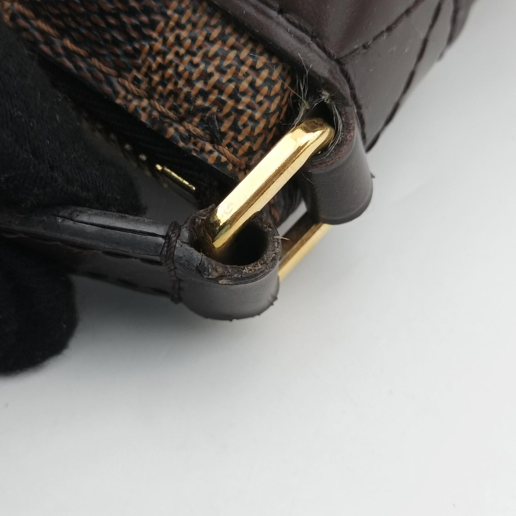 Pre-owned Louis Vuitton DAMIER EBENE Damier Canvas N41425 shoulderbag | stylenewstar