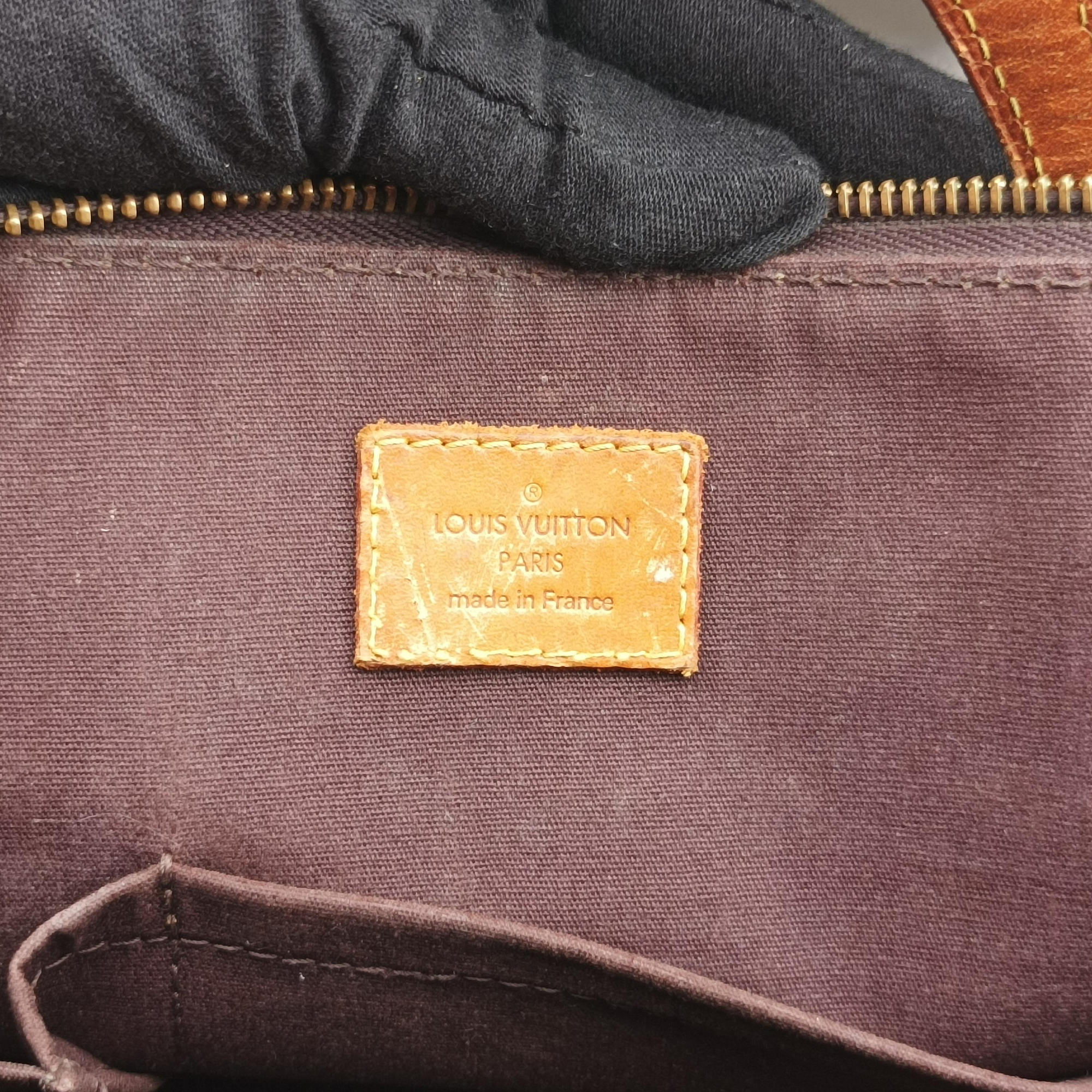 Pre-owned Louis Vuitton Bellevue GM Amarante Vernis M93589 handbag | stylenewstar