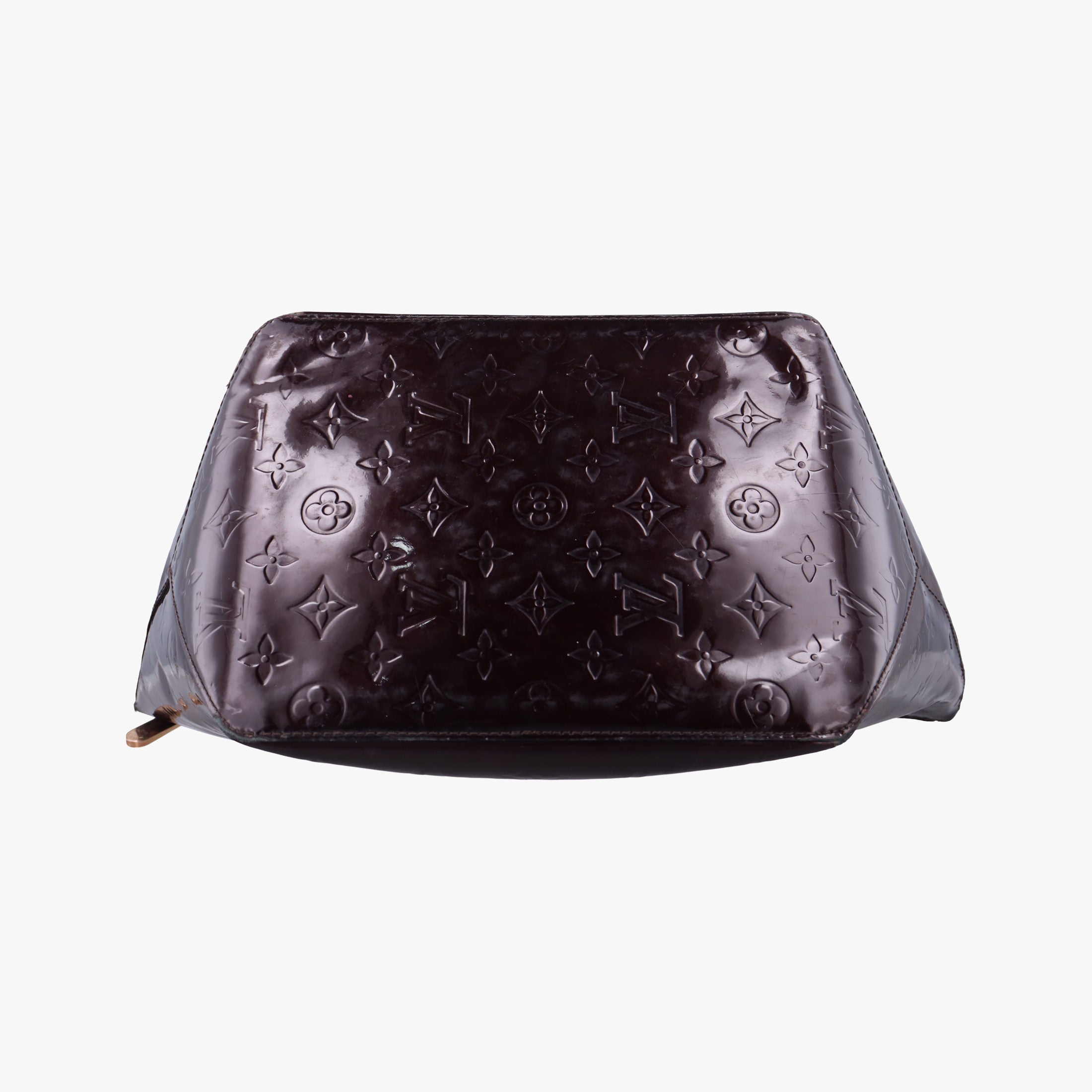 Pre-owned Louis Vuitton Bellevue GM Amarante Vernis M93589 handbag | stylenewstar
