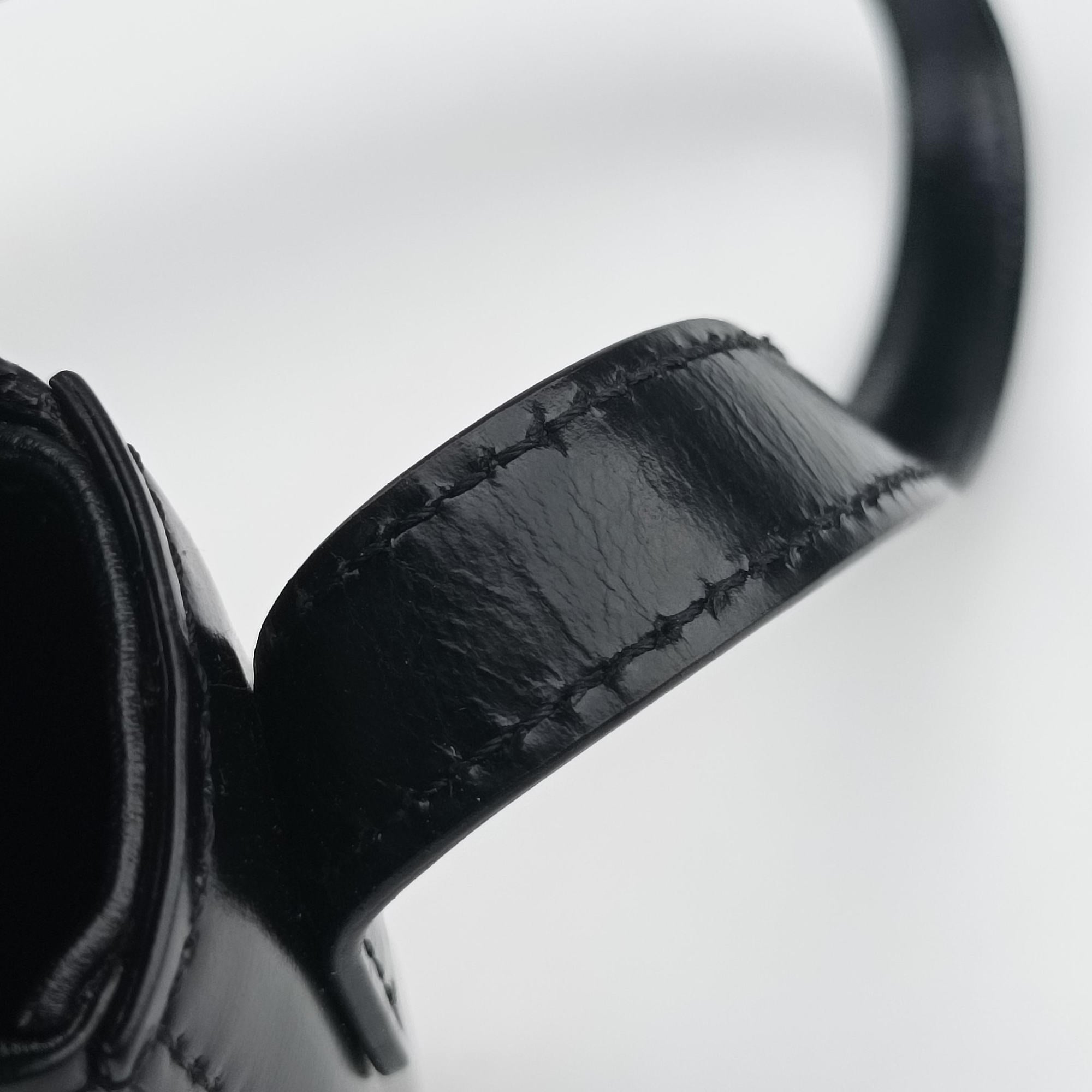 Pre-owned Celine Teen Triomphe Black Leather  shoulderbag | stylenewstar