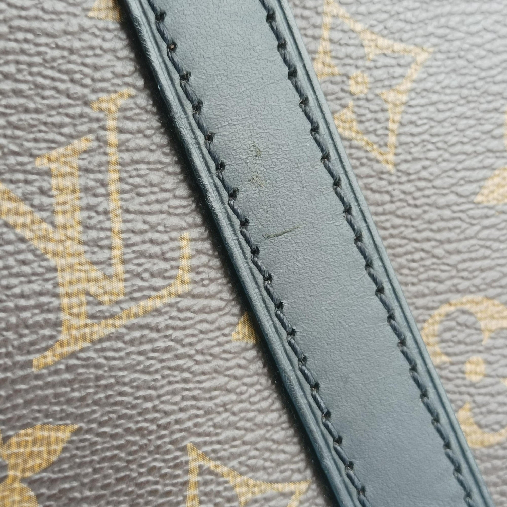 Vintage Louis Vuitton Monogram Macassar Porte Documents Voyage brown Monogram Canvas M40225 handbag | stylenewstar