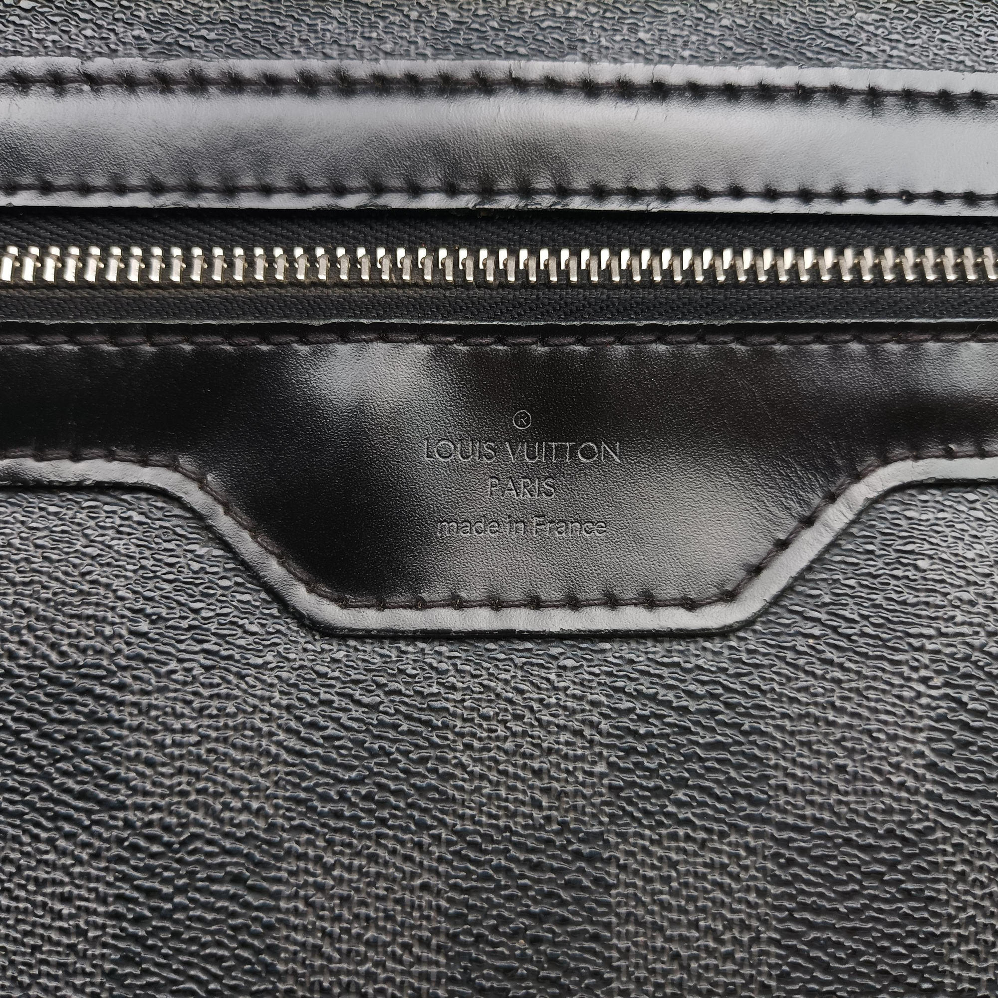 Vintage Louis Vuitton DANIEL MM Noir Damier GRAPHITE N58029 shoulderbag | stylenewstar