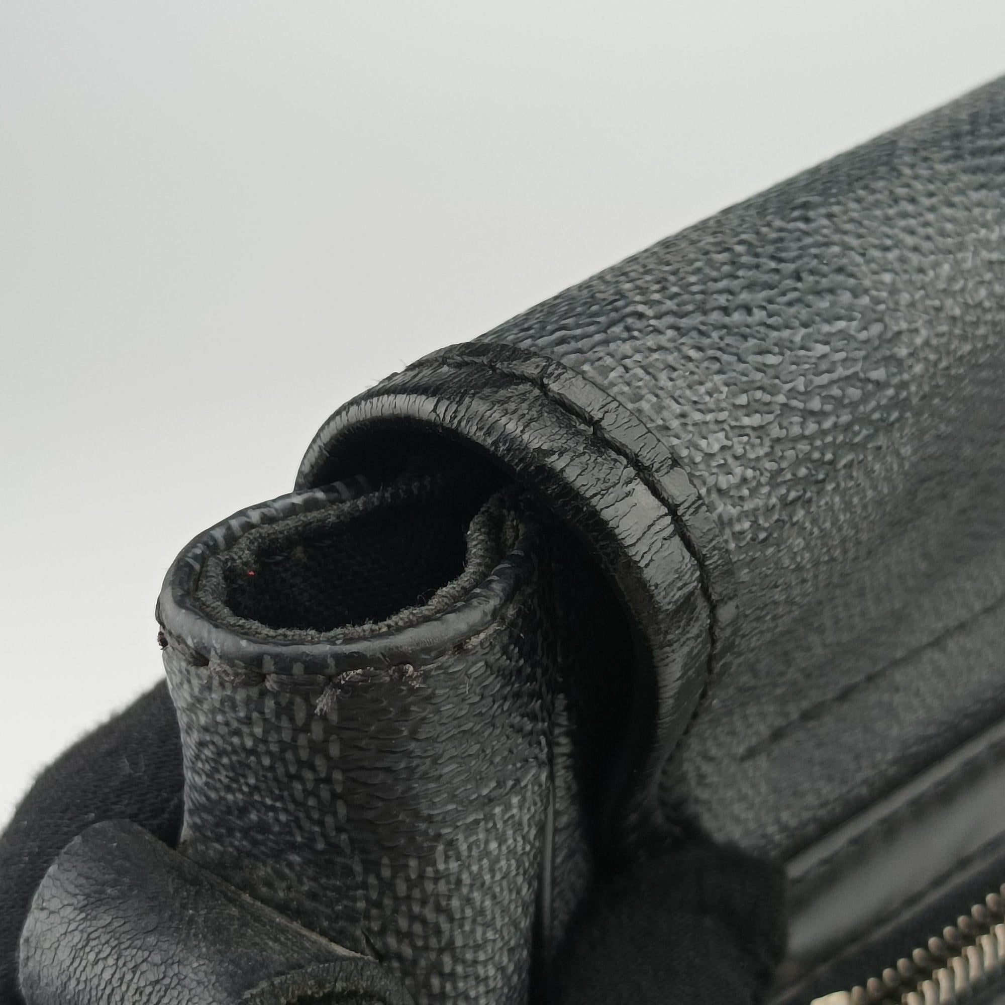 Vintage Louis Vuitton DANIEL MM Noir Damier GRAPHITE N58029 shoulderbag | stylenewstar