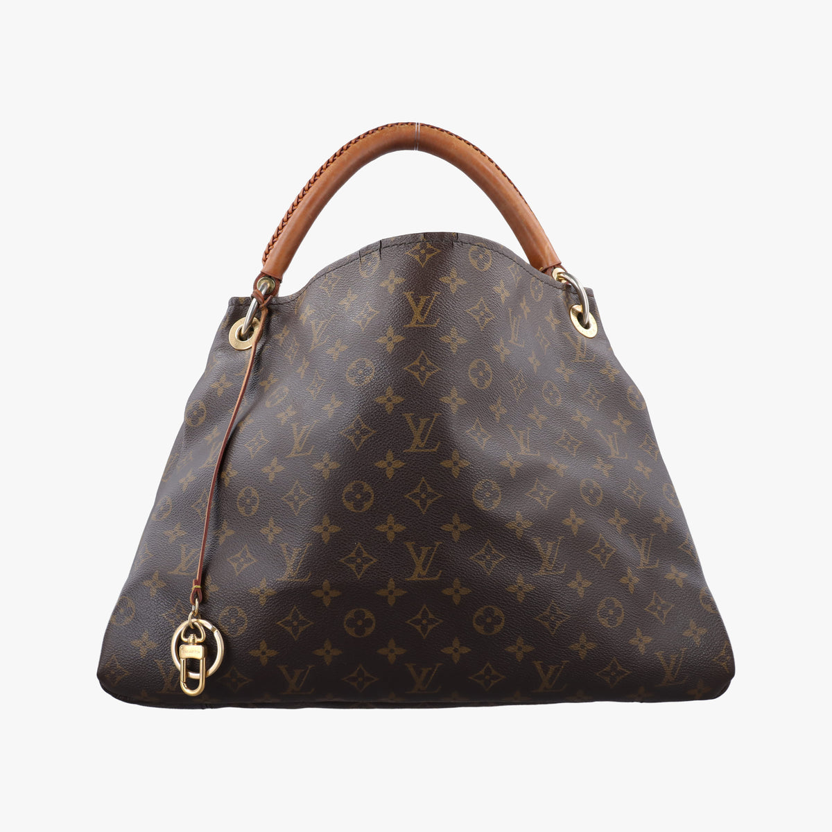 Pre-owned Louis Vuitton ARTSY GM Brown Monogram Canvas M40259 shoulderbag | stylenewstar