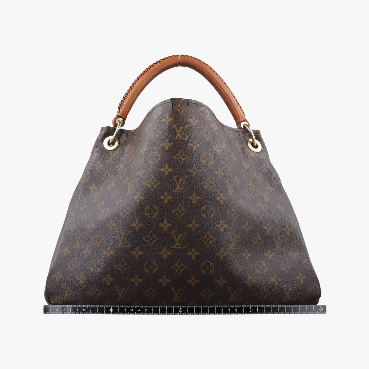 Pre-owned Louis Vuitton ARTSY GM Brown Monogram Canvas M40259 shoulderbag | stylenewstar