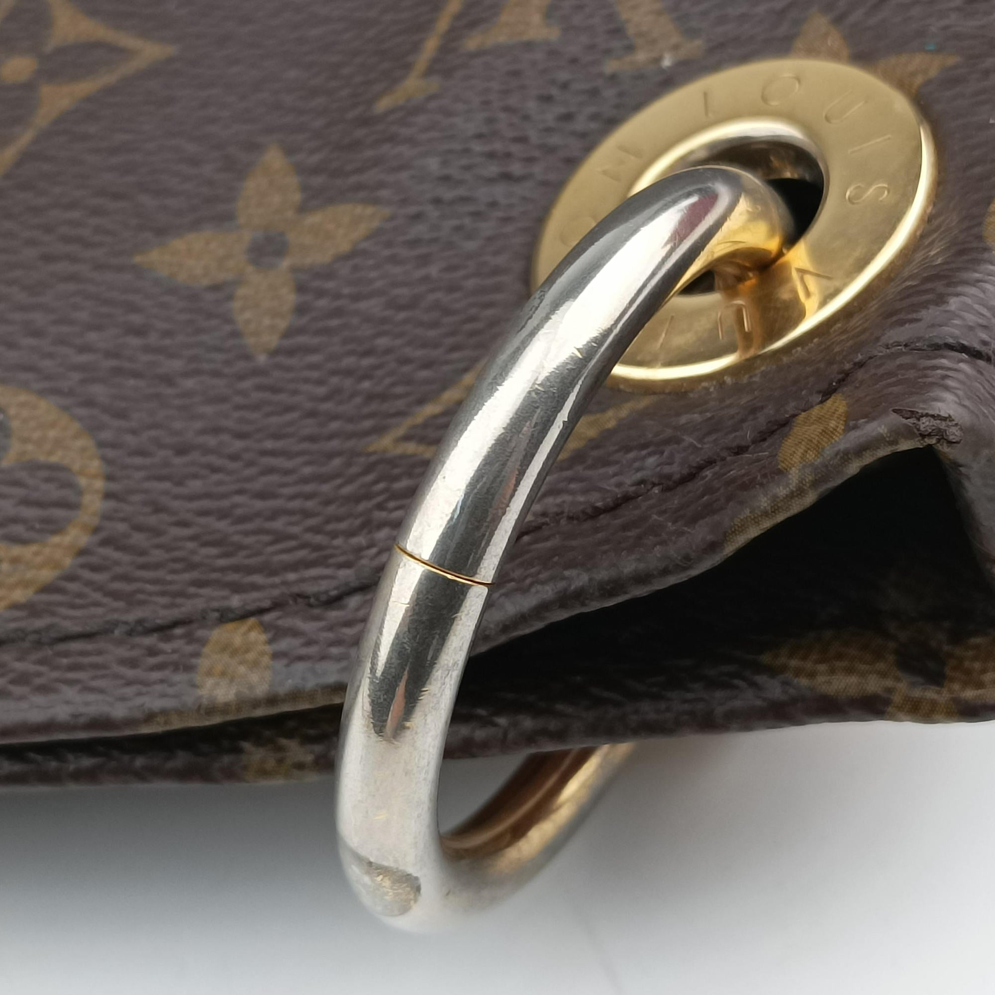 Pre-owned Louis Vuitton ARTSY GM Brown Monogram Canvas M40259 shoulderbag | stylenewstar