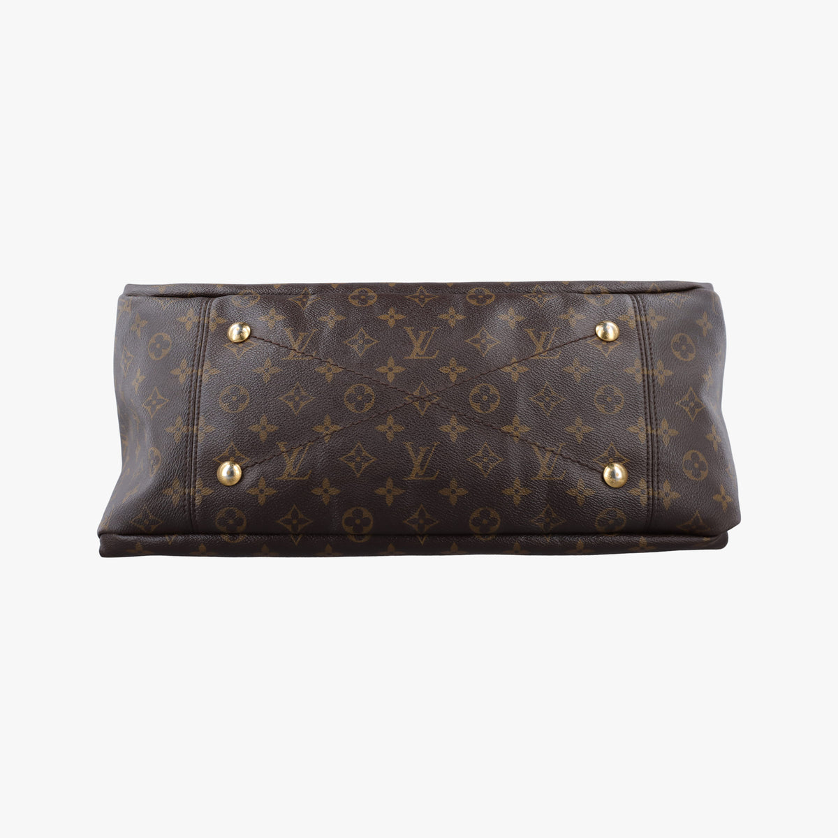 Pre-owned Louis Vuitton ARTSY GM Brown Monogram Canvas M40259 shoulderbag | stylenewstar