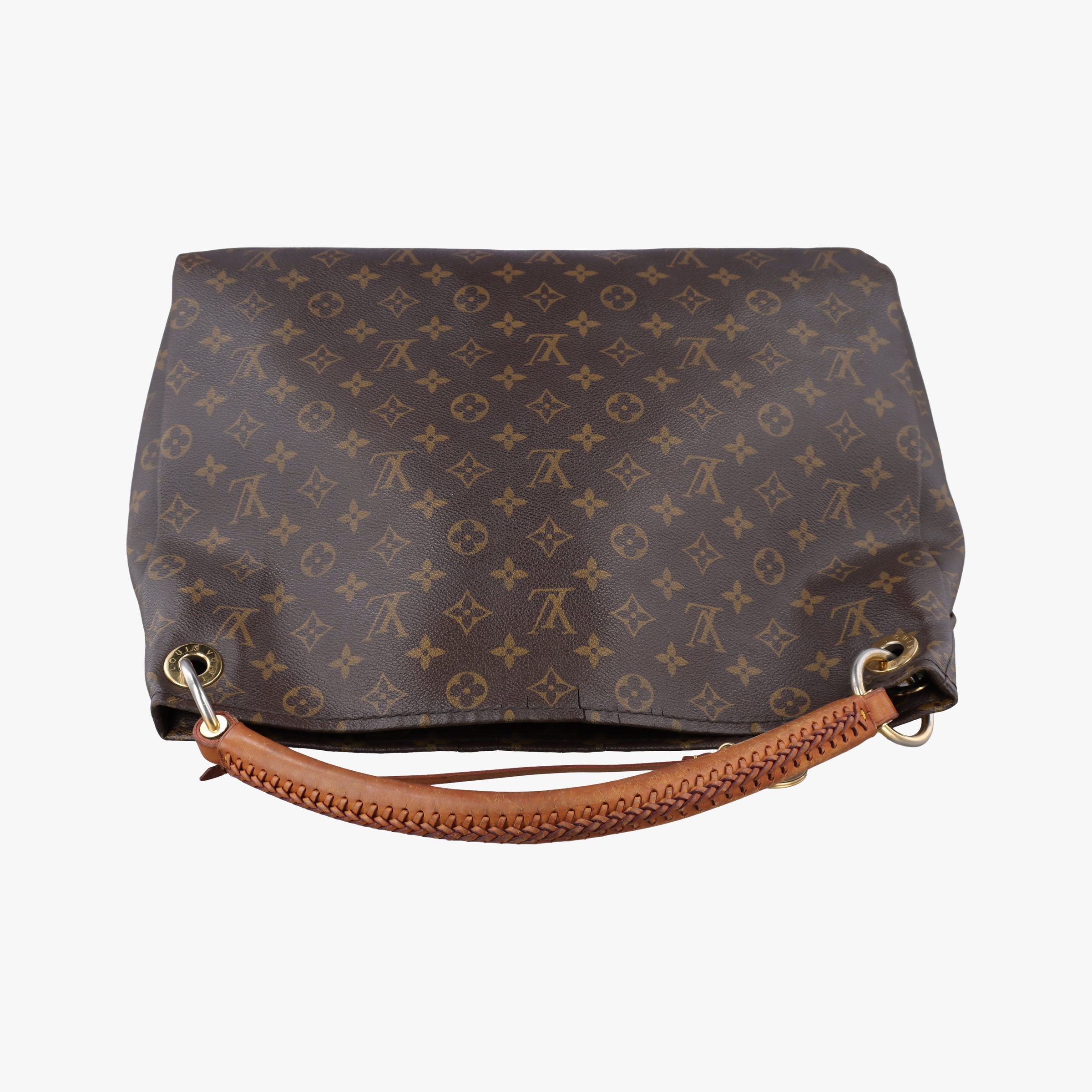 Pre-owned Louis Vuitton ARTSY GM Brown Monogram Canvas M40259 shoulderbag | stylenewstar