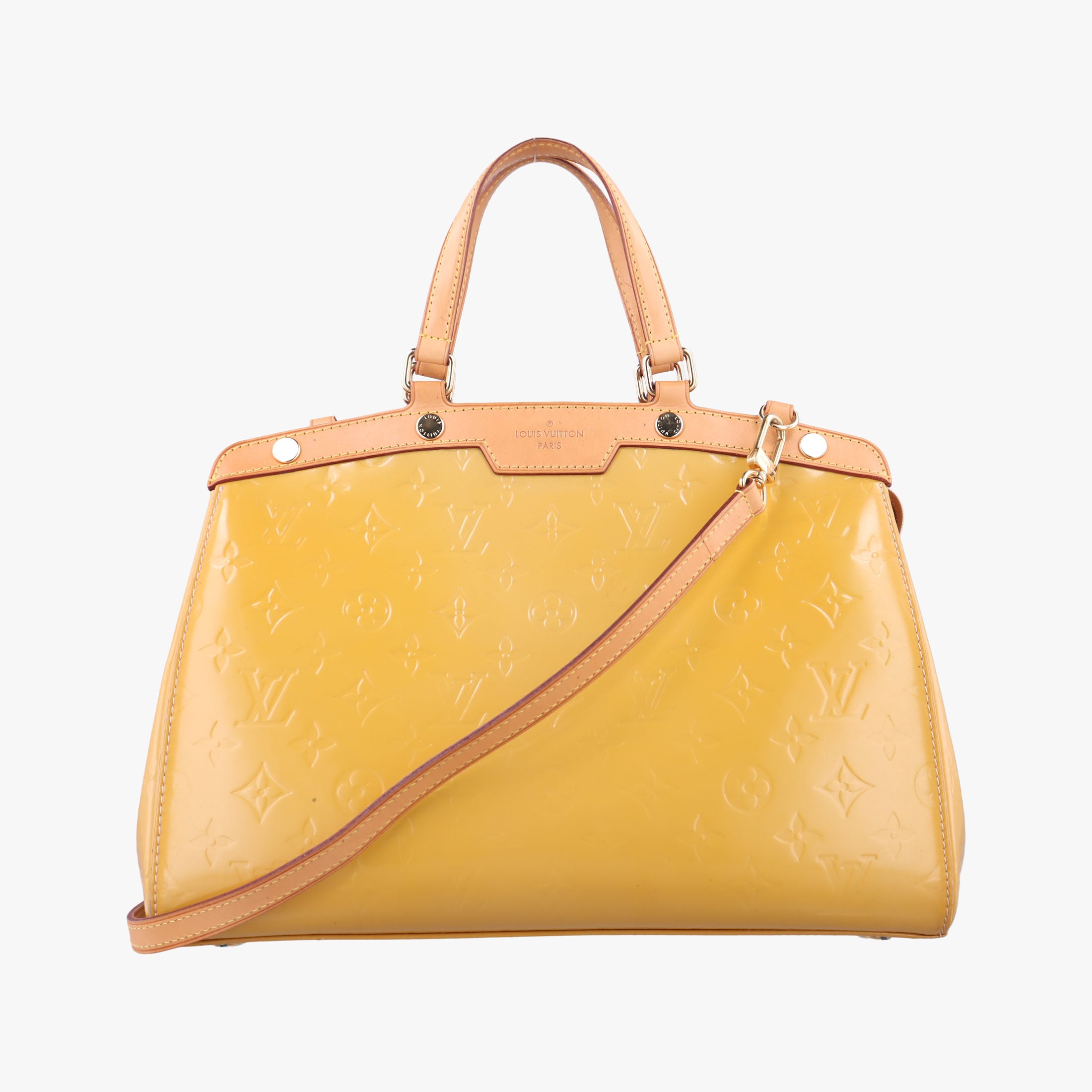 Pre-owned Louis Vuitton Brea MM Dunne Vernis M90180 shoulderbag | stylenewstar