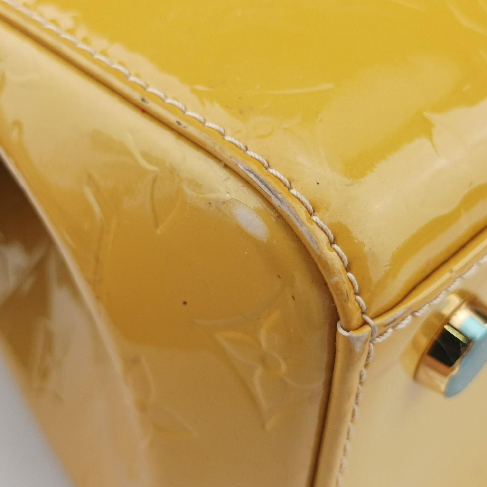 Pre-owned Louis Vuitton Brea MM Dunne Vernis M90180 shoulderbag | stylenewstar
