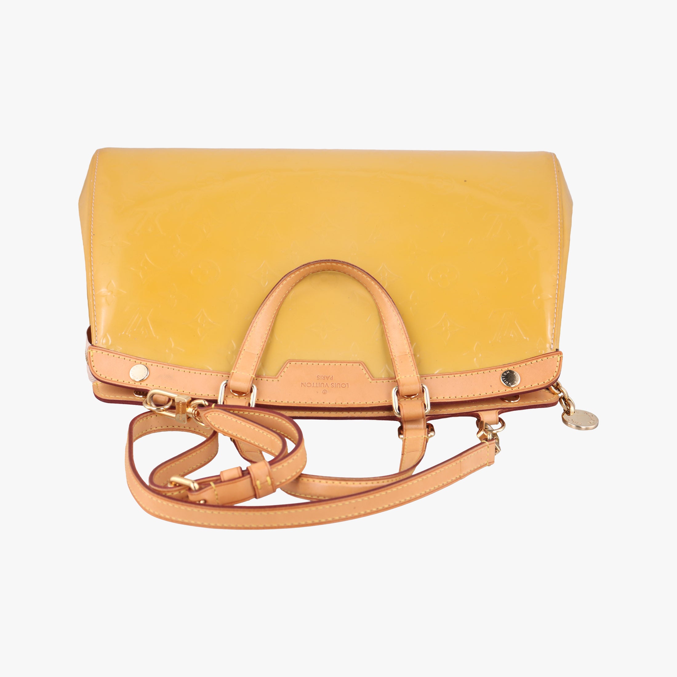 Pre-owned Louis Vuitton Brea MM Dunne Vernis M90180 shoulderbag | stylenewstar