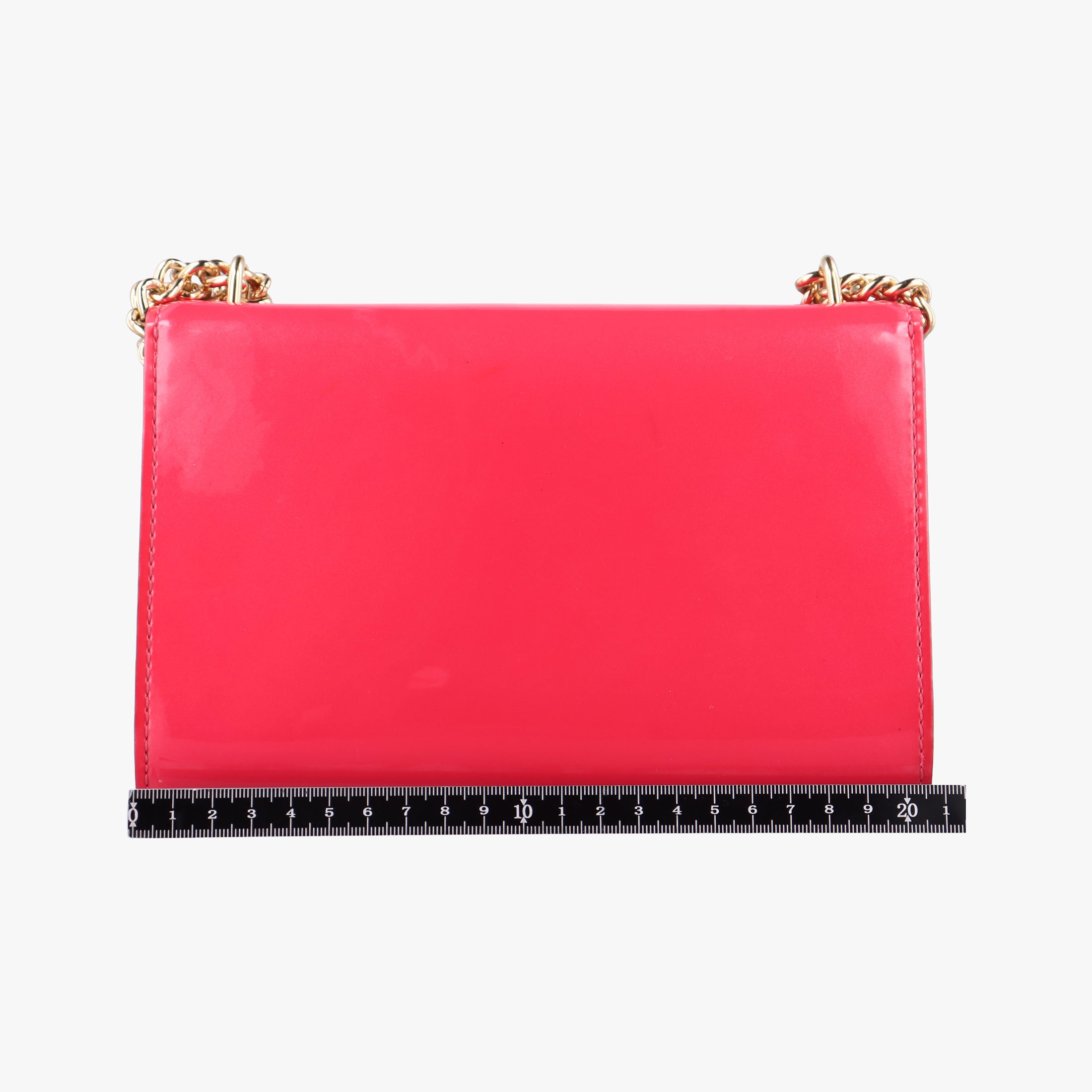 Pre-owned Louis Vuitton Pochette Louise MM ROSE INDIEN Vernis M94270 shoulderbag | stylenewstar
